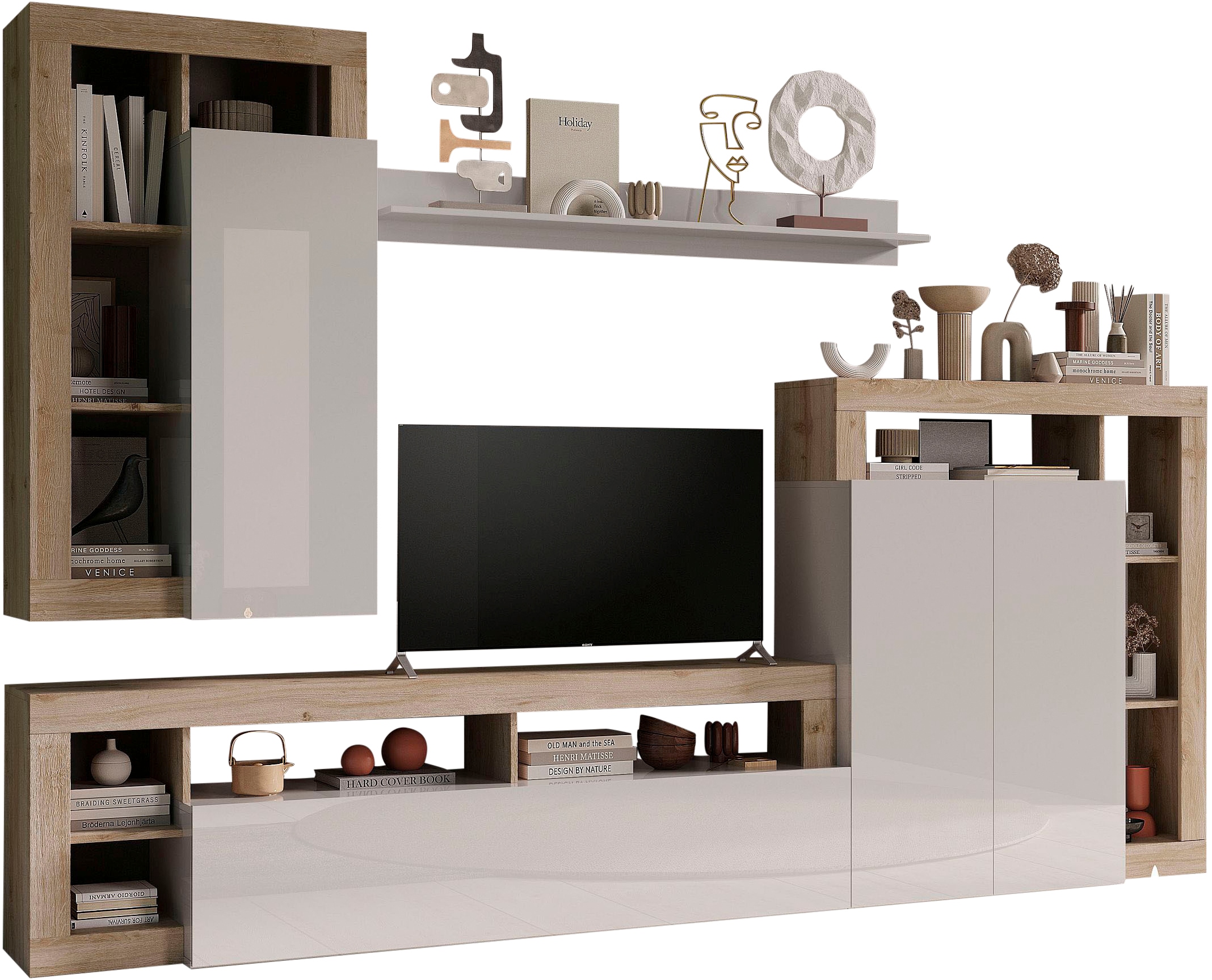 INOSIGN Mehrzweckschrank »Hamburg, Breite 108 cm«, Höhe 126 cm
