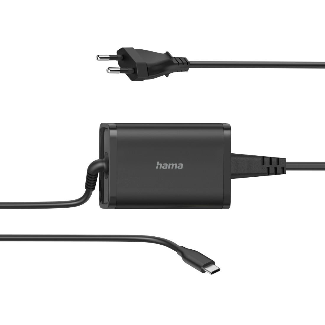 Hama Notebook-Netzteil »Universal-USB-C-Notebook-Netzteil, Power Delivery (PD) 5-20V/65W«