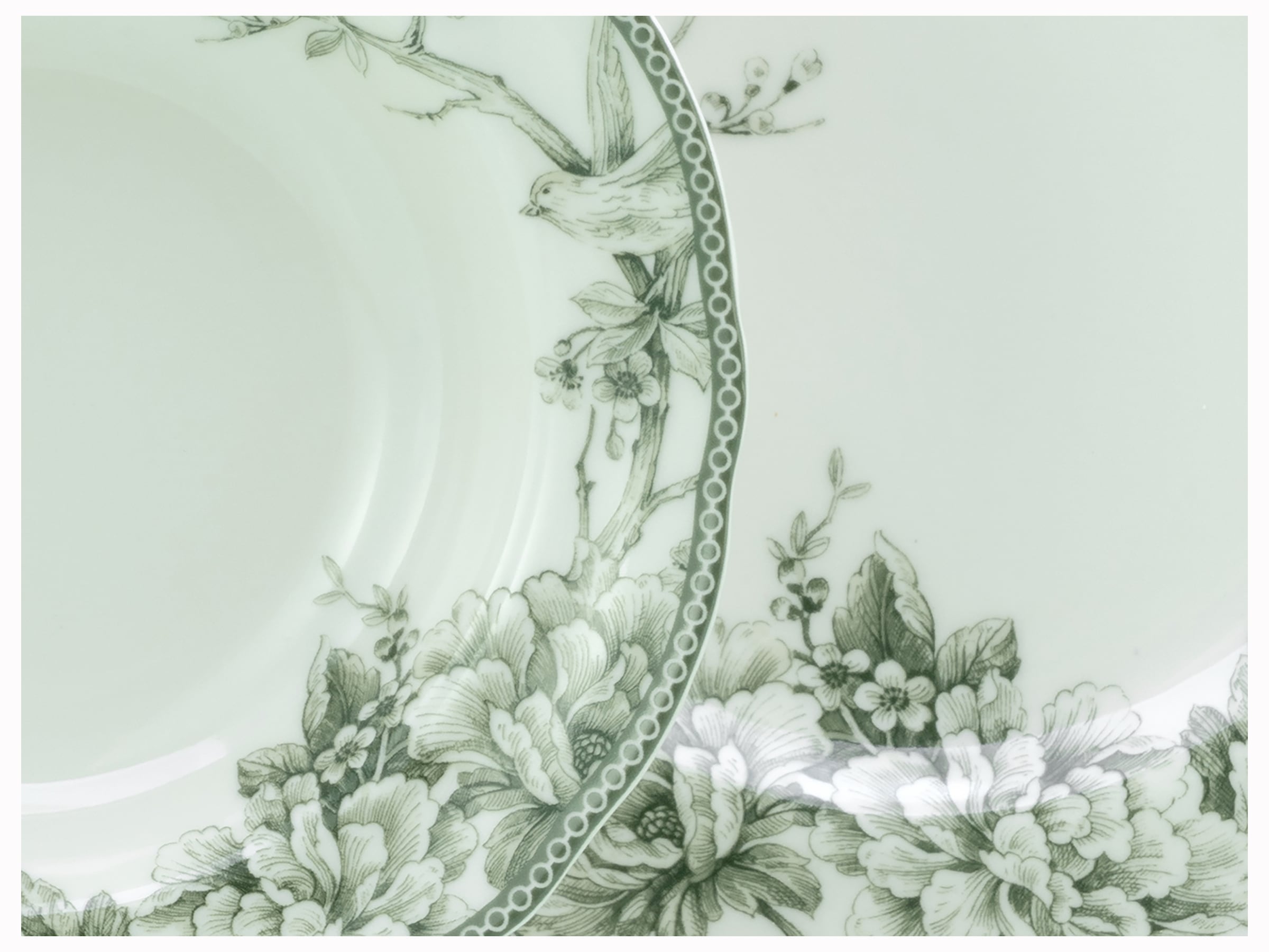 CreaTable Tafelservice »Adelaide, Service 8-tlg.« Teller Set, Nostalgischer Vintage Dekor, Elegante Form