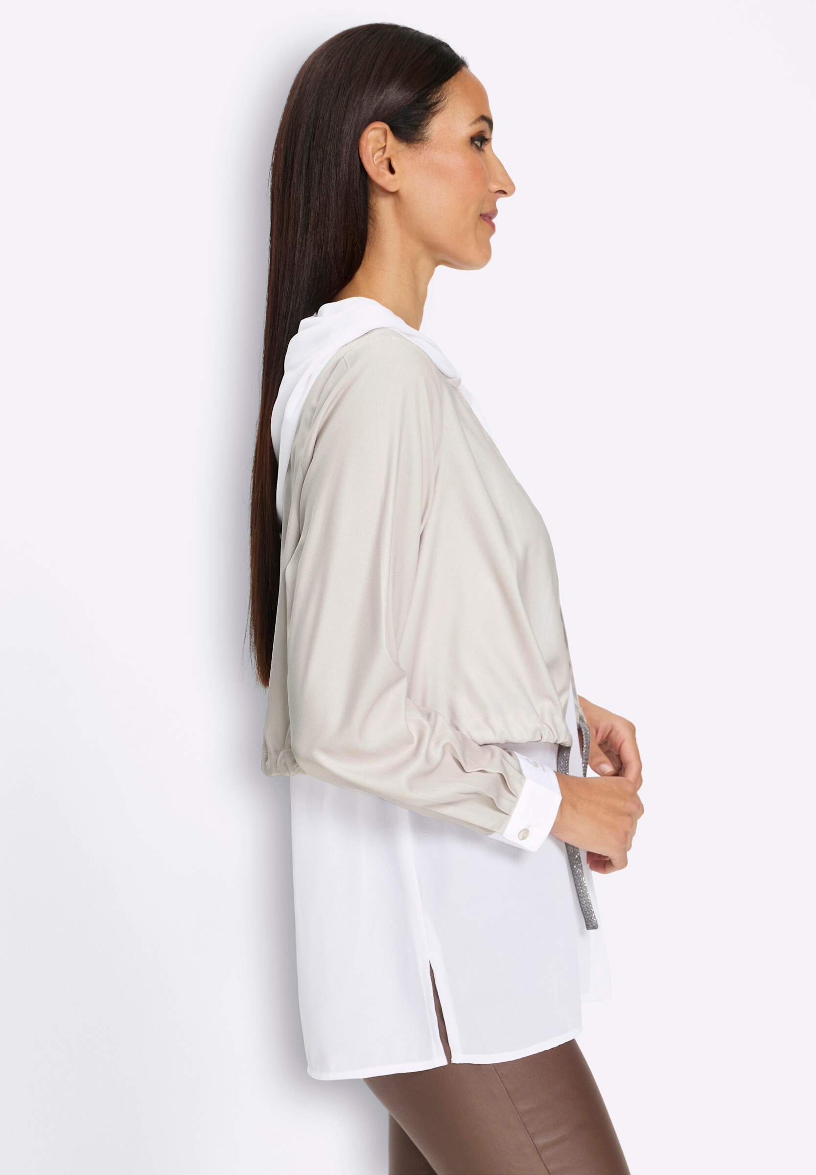 heine Klassische Bluse »Longbluse Langarmbluse«