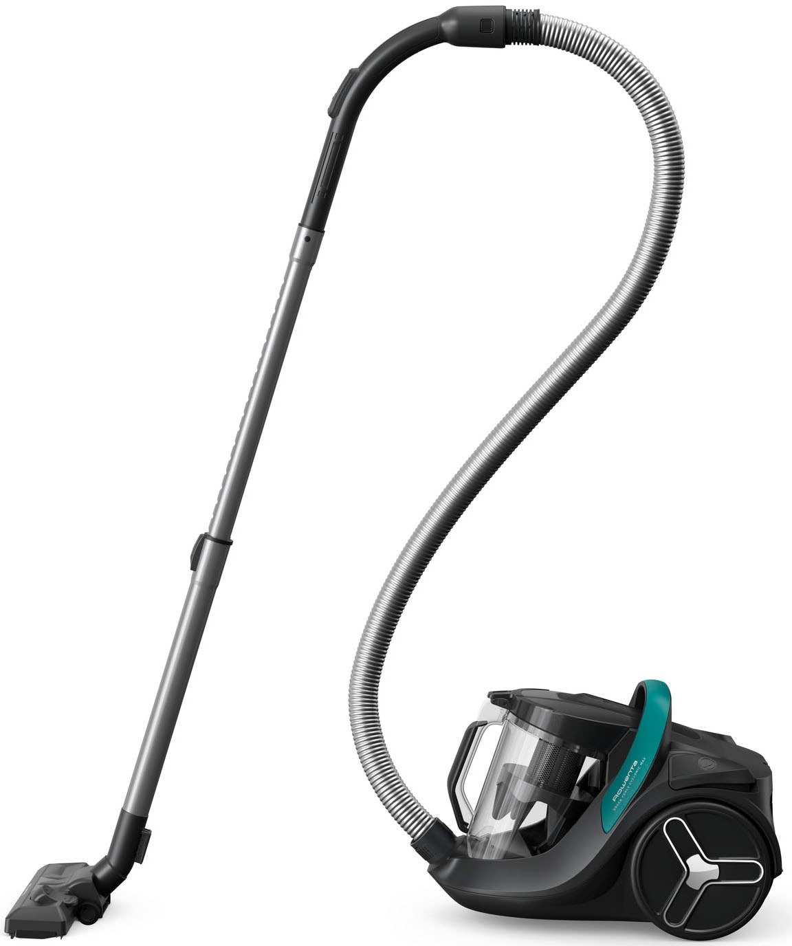 Rowenta Bodenstaubsauger »Green Force Cyclonic Max, beutellos mit XXL Fassungsvermögen, kompakt«, 750 W, beutellos, ECO-Design, sehr leise mit nur 73 dB(A), 99,98% Filtration, RO7B12