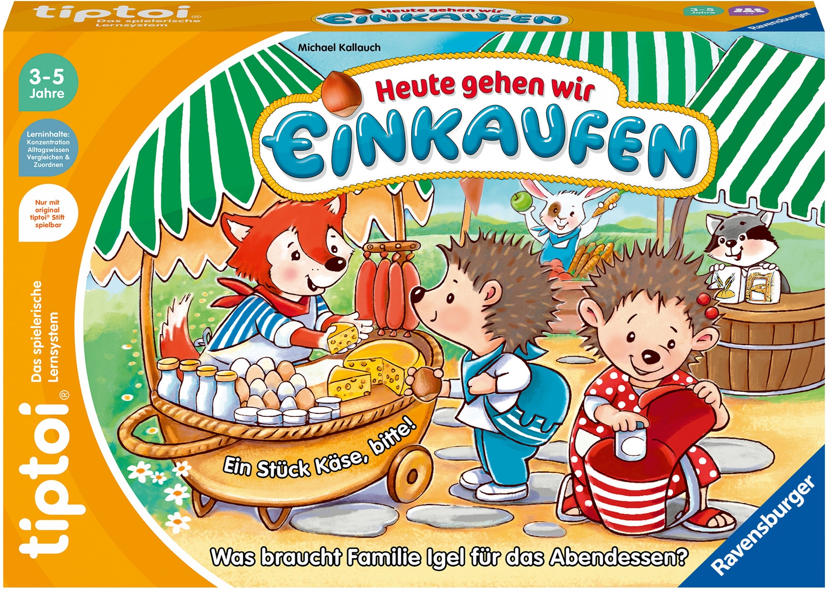 Ravensburger Spiel »tiptoi® Heute gehen wir einkaufen«, Made in Europe