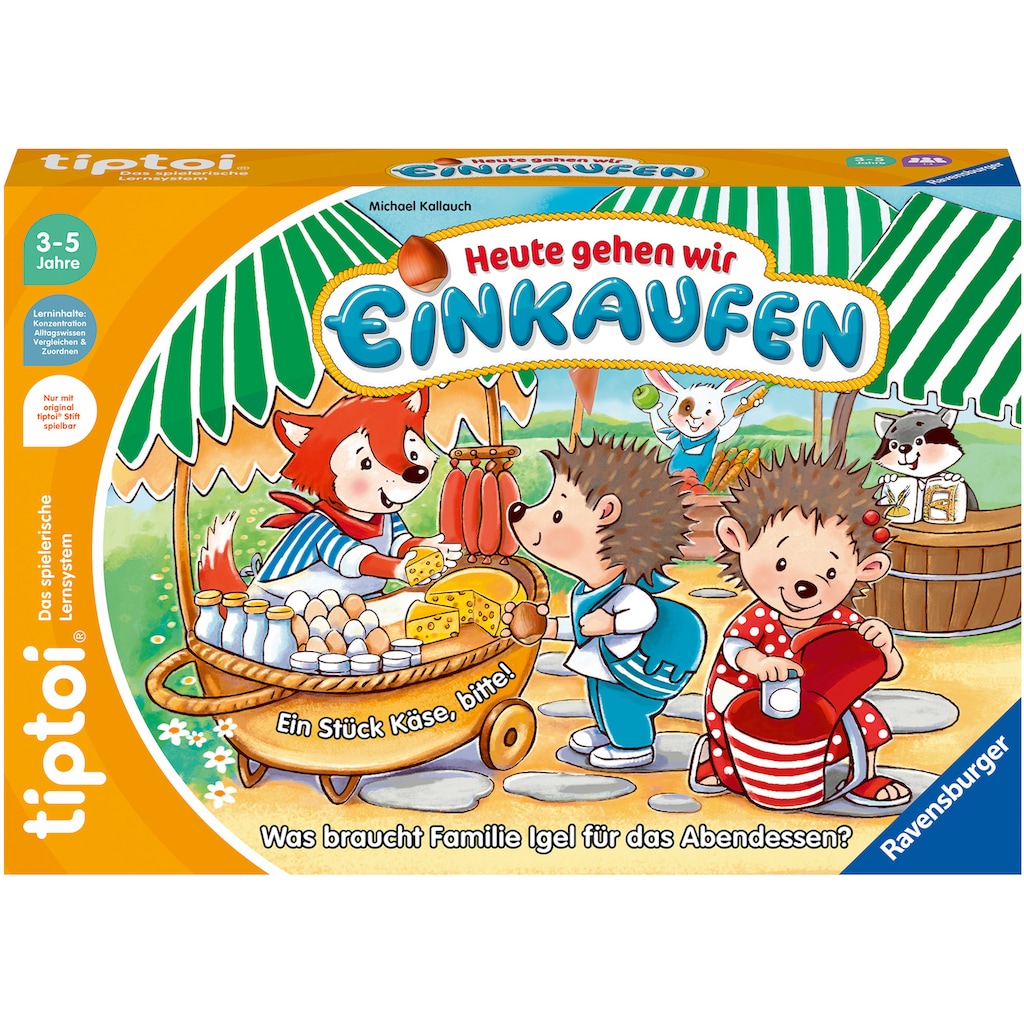 Ravensburger Spiel »tiptoi® Heute gehen wir einkaufen«, Made in Europe, FSC® - schützt Wald - weltweit