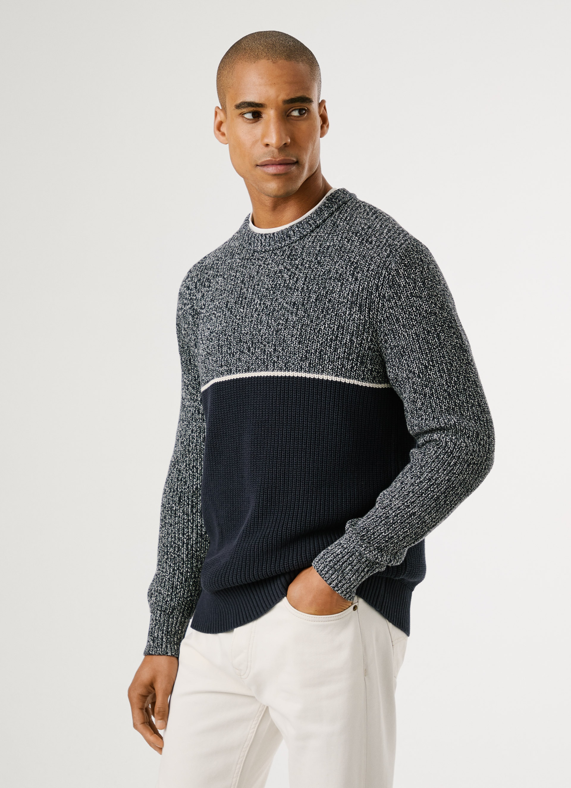 Pepe Jeans Strickpullover »PENN« mit Rundhals