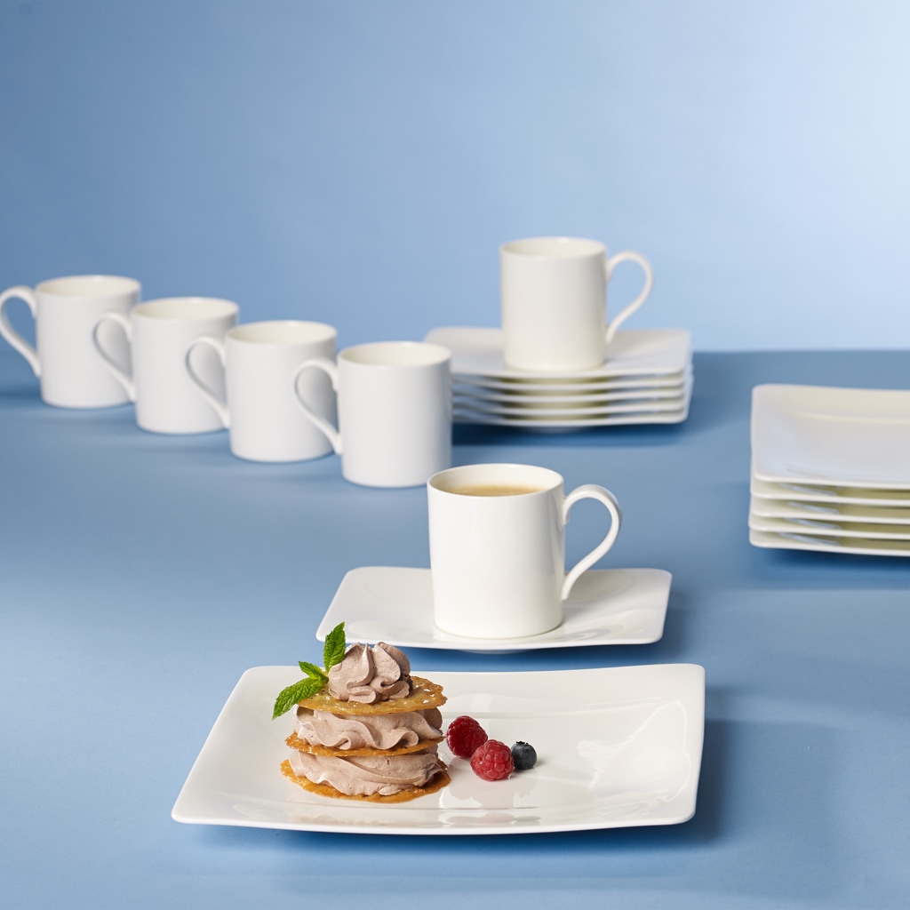 Villeroy & Boch Tasse »Kaffeetassen Modern Grace 170 ml 6er Set weiß«