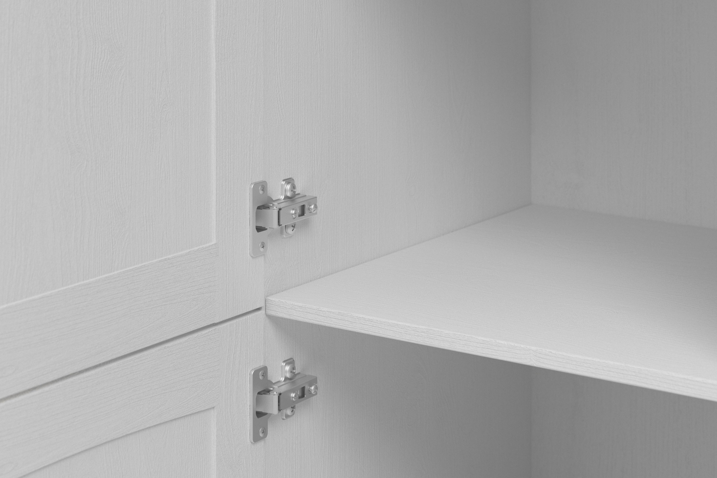 KOCHSTATION Hochschrank »KS-Osby«, (1 St.), Kiefer massiv, Breite 50 cm, 2 Türen, 4 Einlegeböden