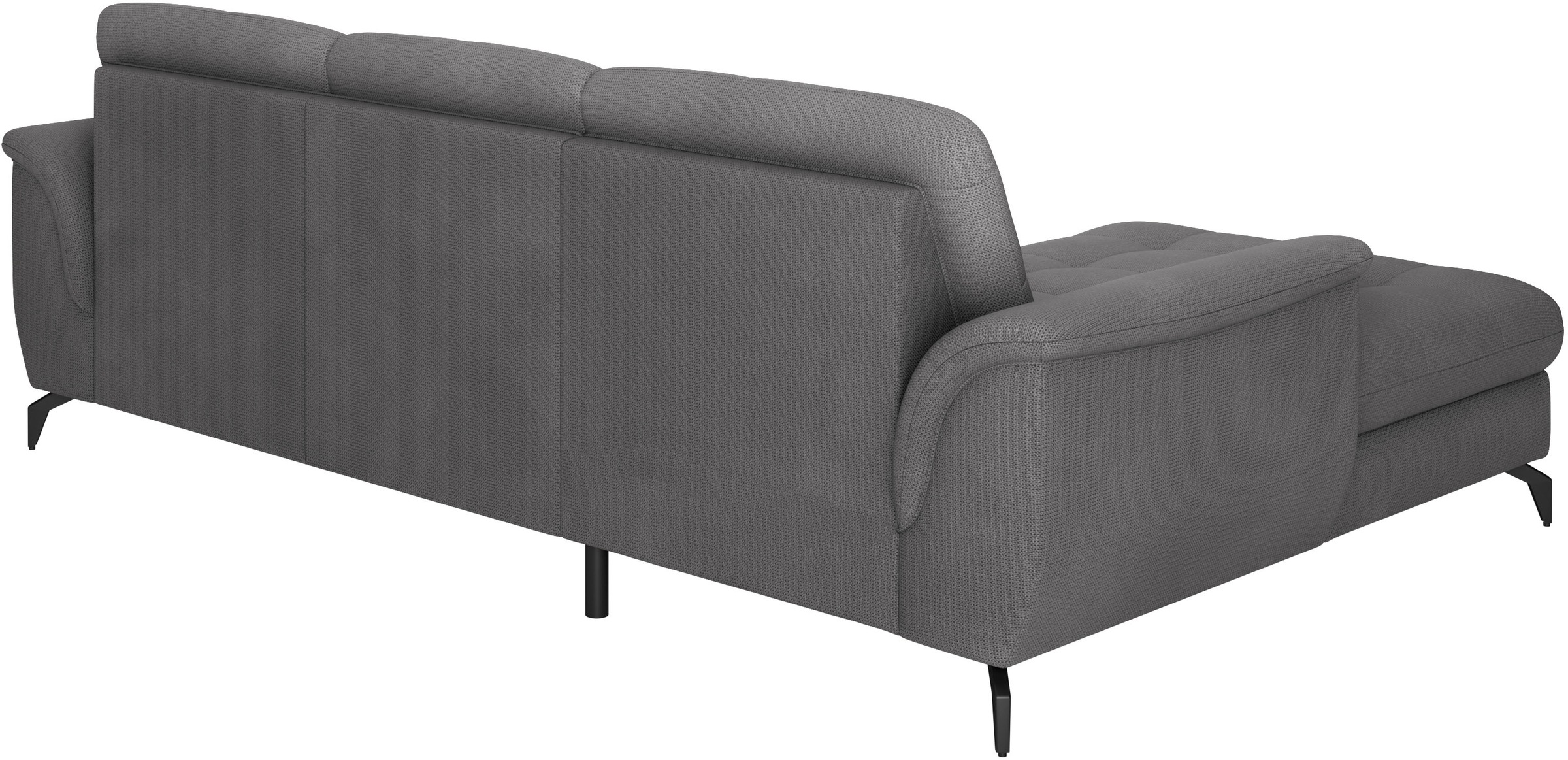 sit&more Ecksofa »Zora L-Form«, wahlweise mit Bettfunktion und Bettkasten