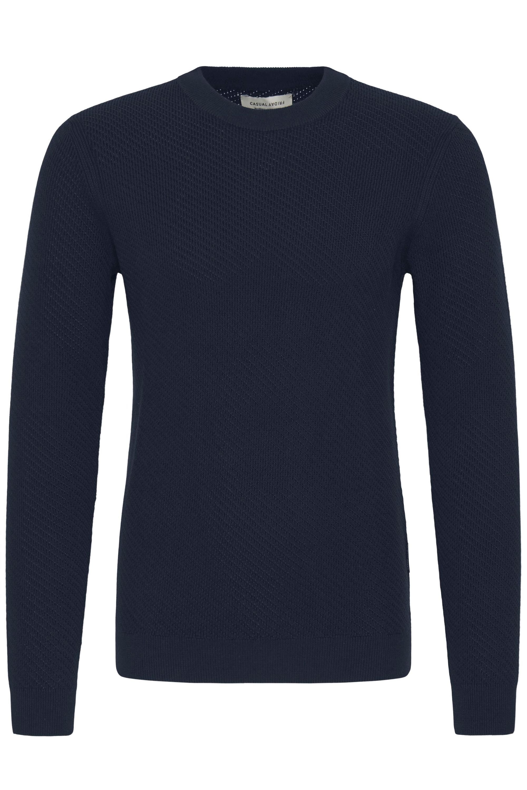 Casual Friday Strickfleece-Pullover »Strickpullover CFIsaksson«