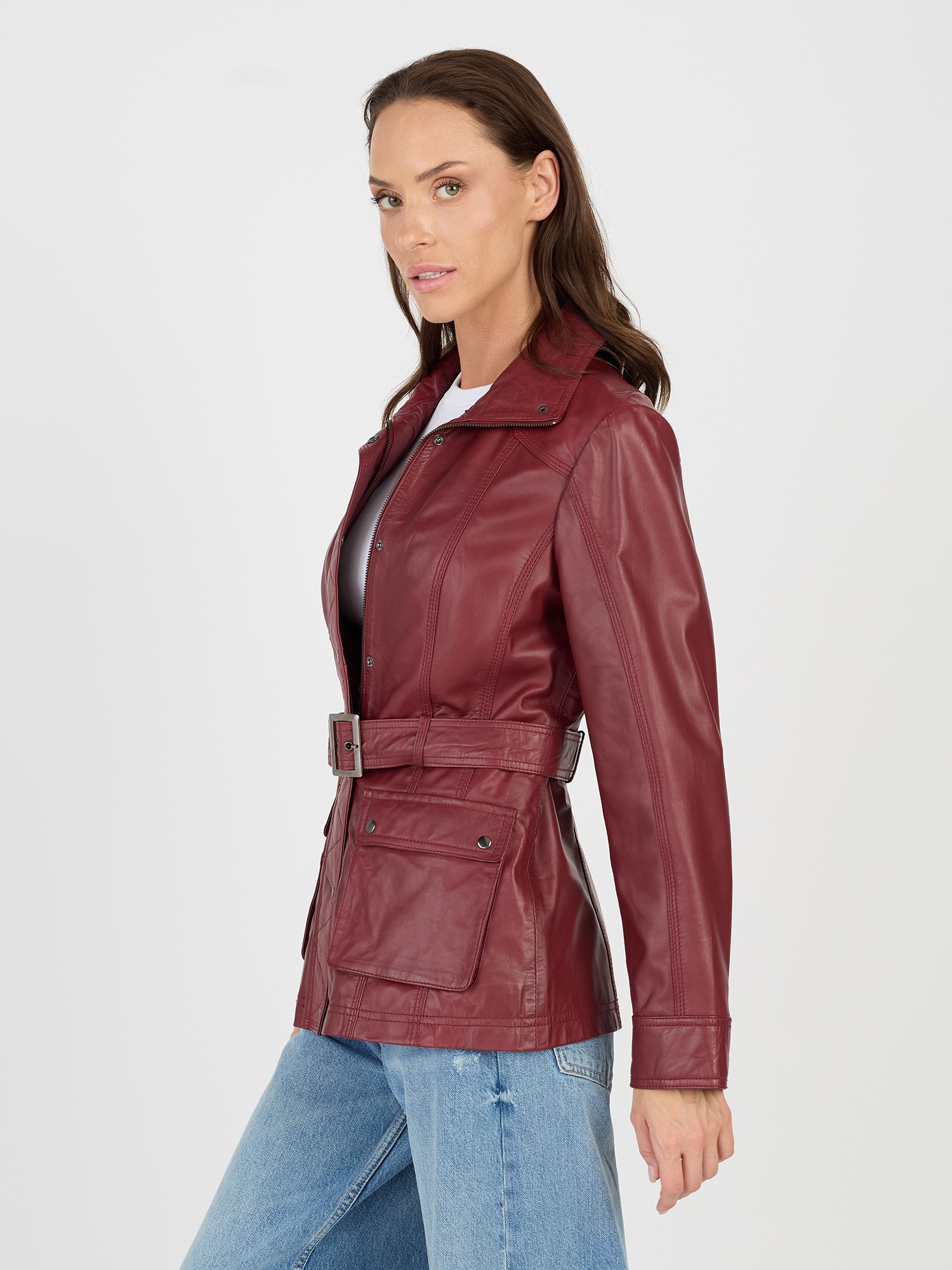 JCC Bikerjacke »Lederjacke R6382«