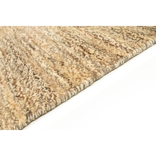 morgenland Wollteppich »Gabbeh Teppich handgeknüpft grau«, rechteckig,  handgeknüpft online kaufen