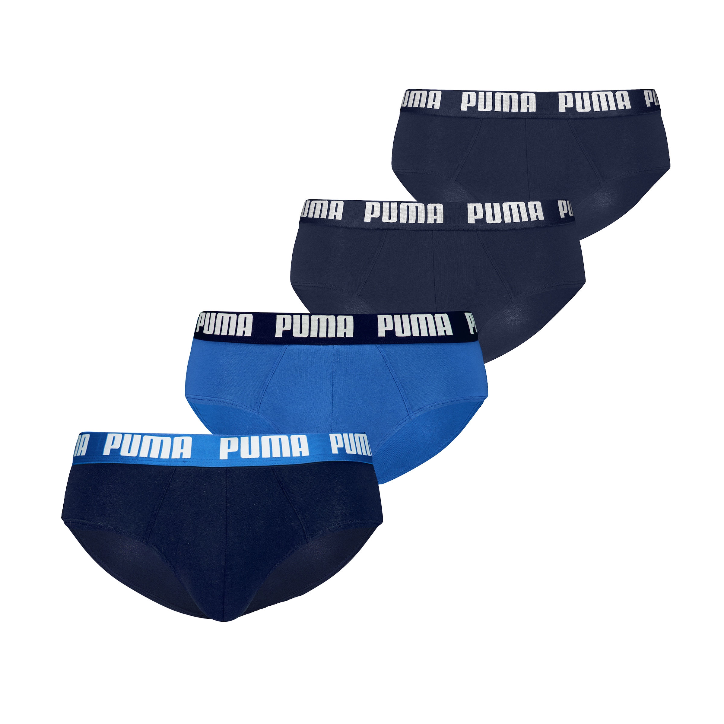 PUMA Slip »PUMA MEN EVERYDAY BASIC BRIEF« 4er Pack, 