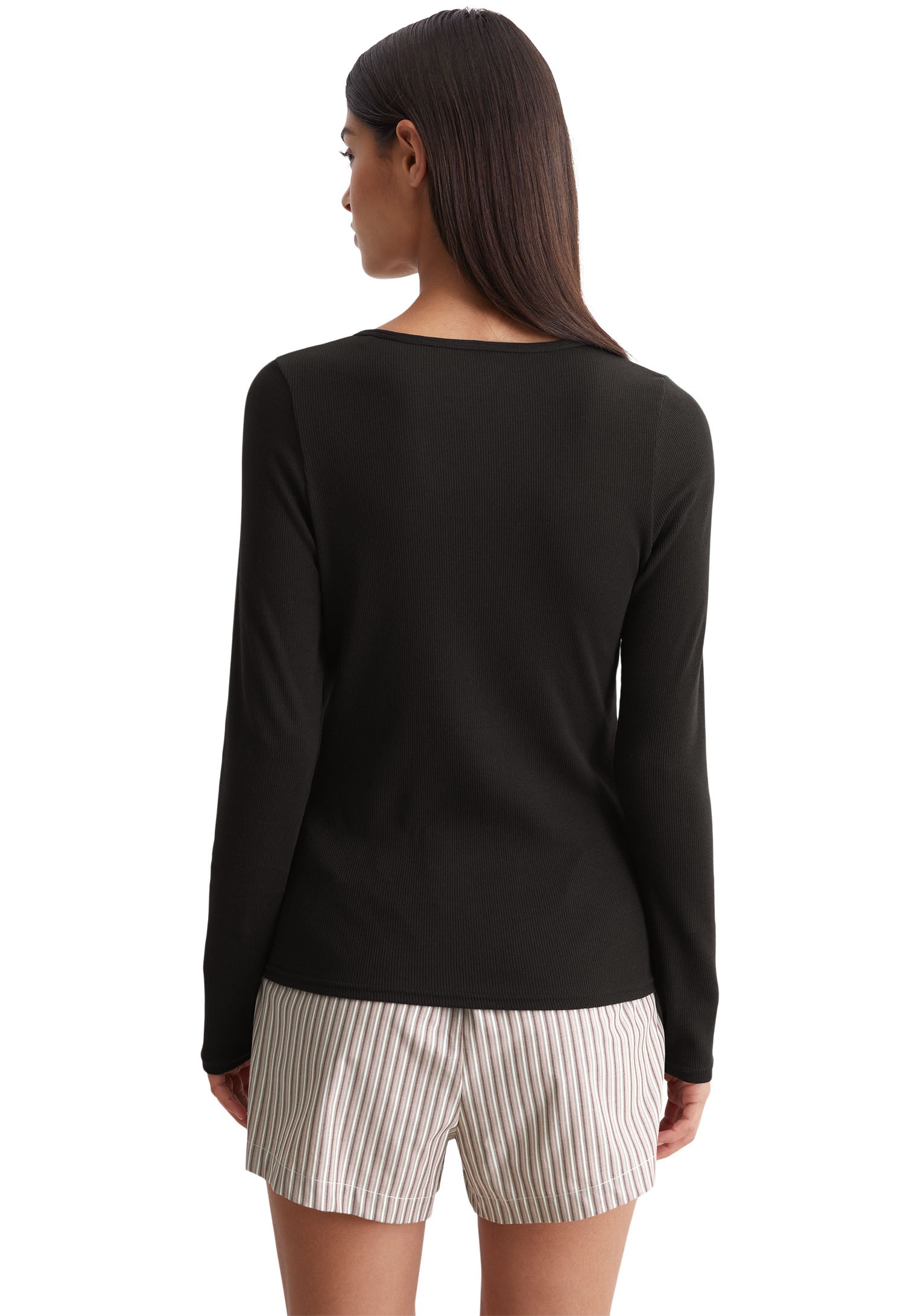 Marc O'Polo Shorty »Mix & Match Cotton-Woven«, (2 tlg.), mit stilvollem Streifendesign