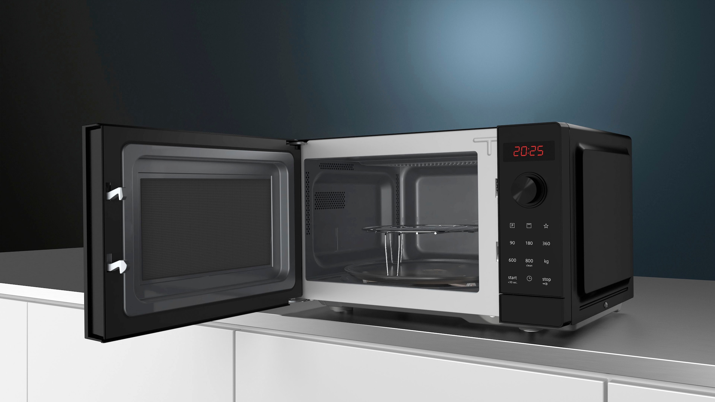 SIEMENS Mikrowelle »FE023LMB2«, Grill-Mikrowelle, 800 W