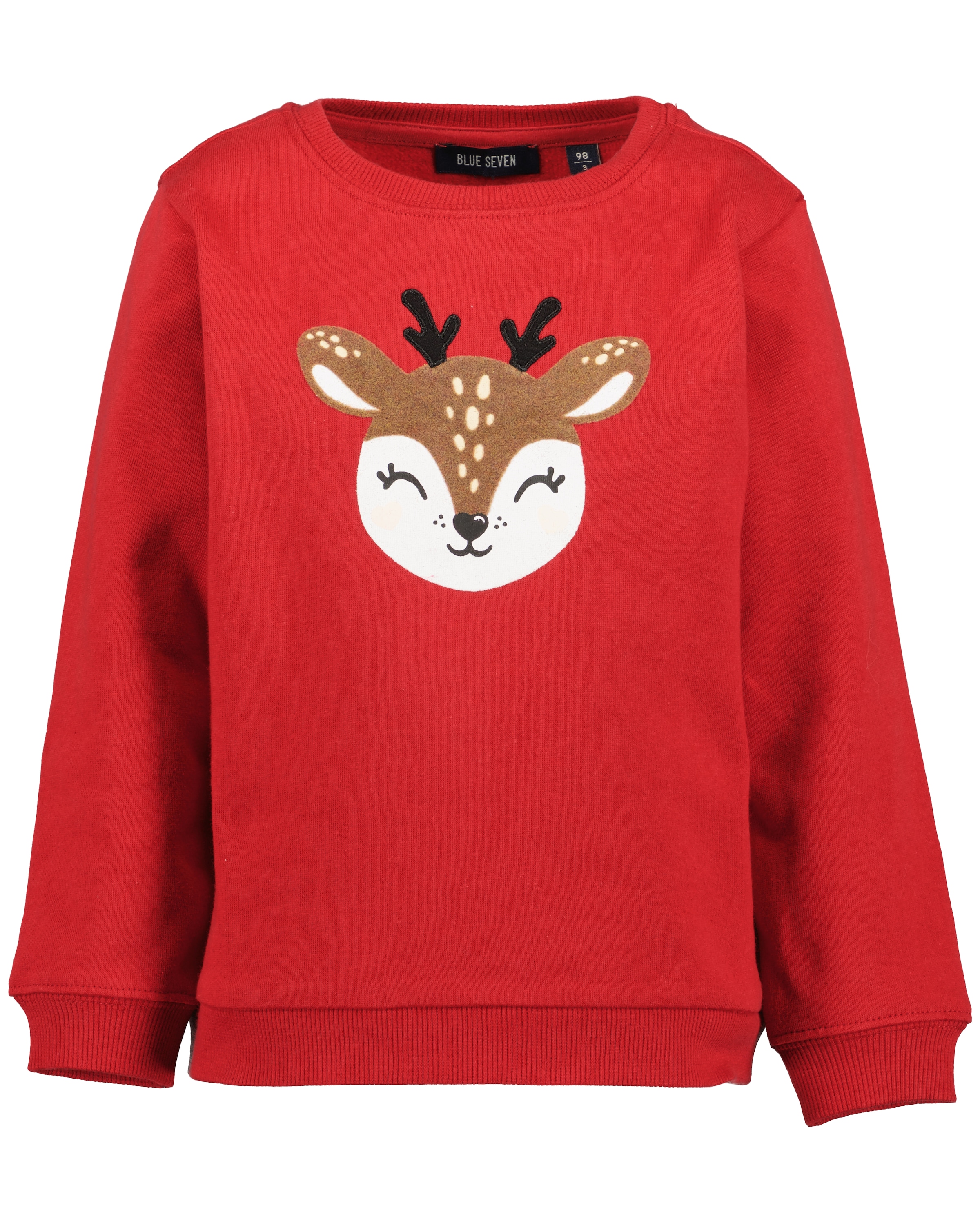 Blue Seven Sweatshirt , mit weihnachtlichen Motiven
