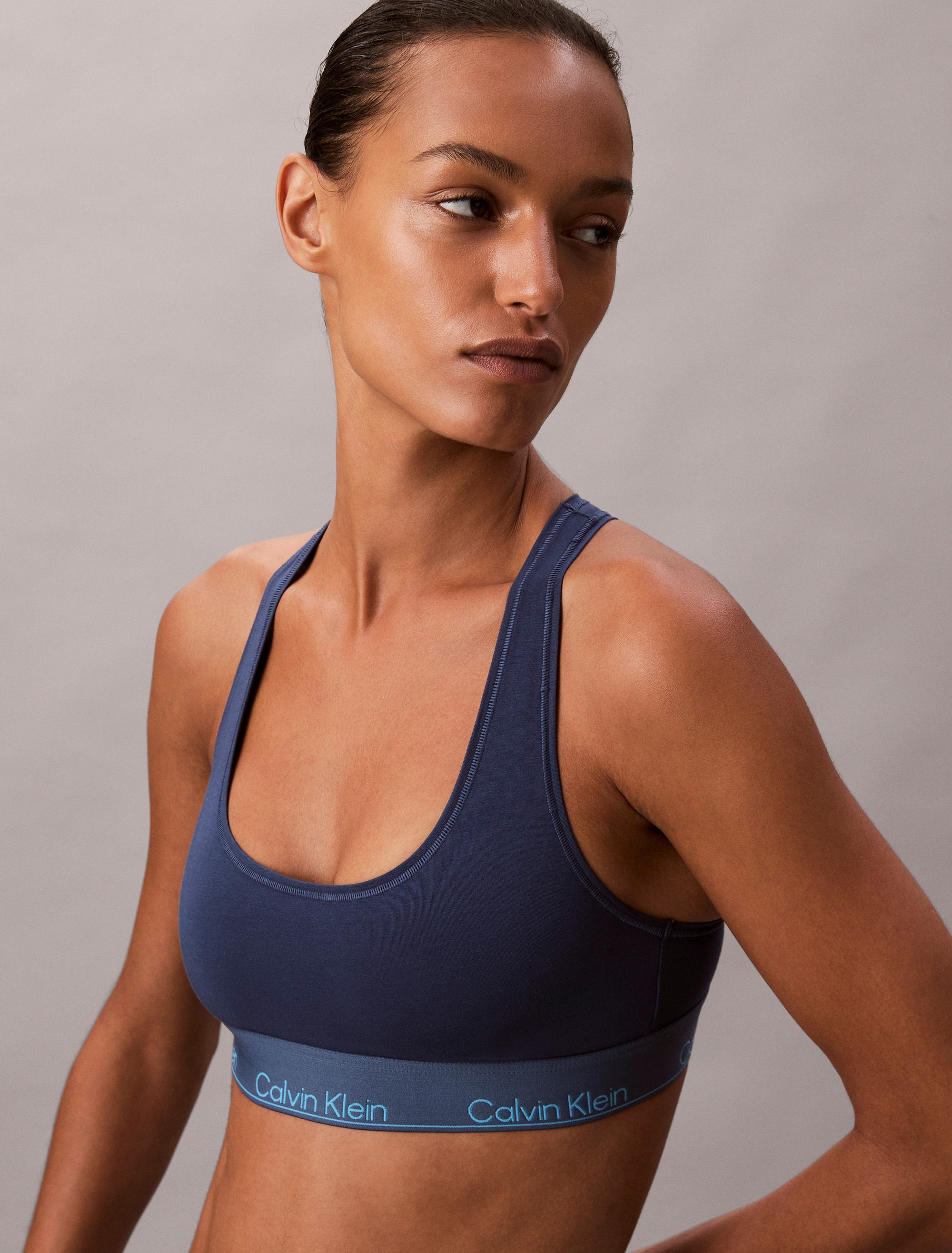 Calvin Klein Underwear Bralette »UNLINED BRALETTE«, Mit elastischem Saum