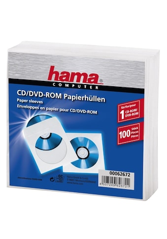 Hama DVD-Hülle, CD Sleeves, 100er-Pack, Weiß kaufen
