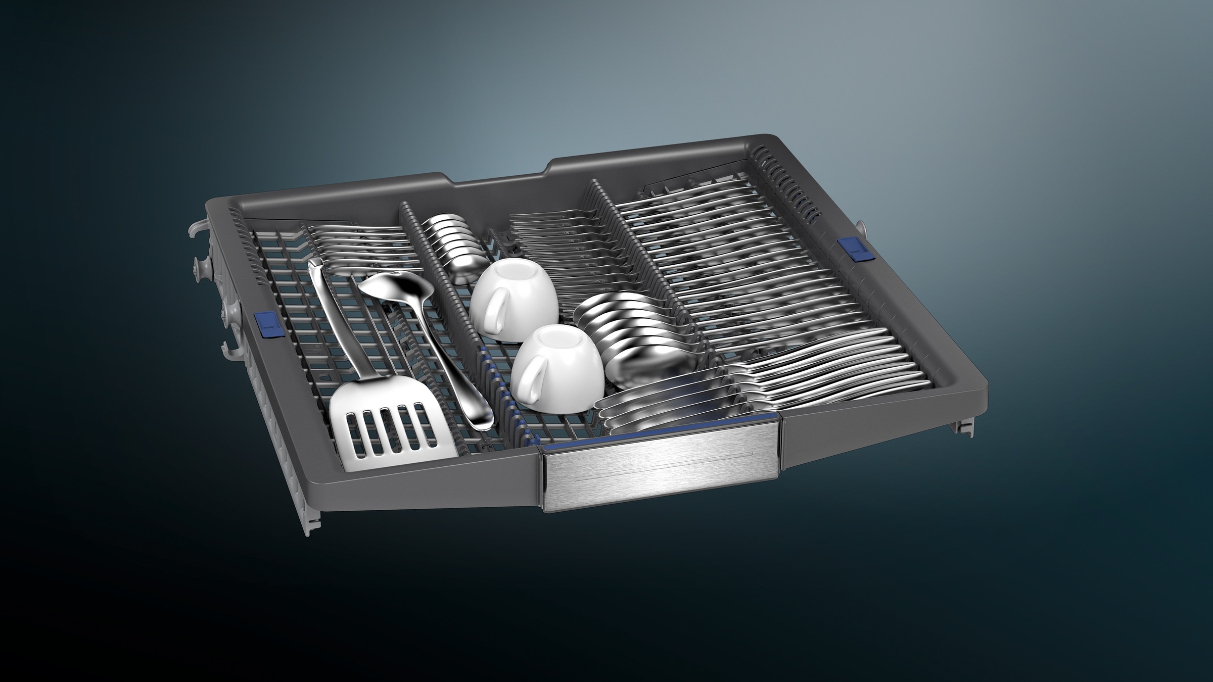 SIEMENS vollintegrierbarer Geschirrspüler iQ700 »SN87TX02CE«, 14 Maßgedecke, Made in Germany