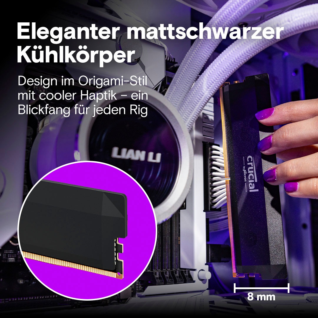 Crucial Arbeitsspeicher »Pro Overclocking 16GB CL36«
