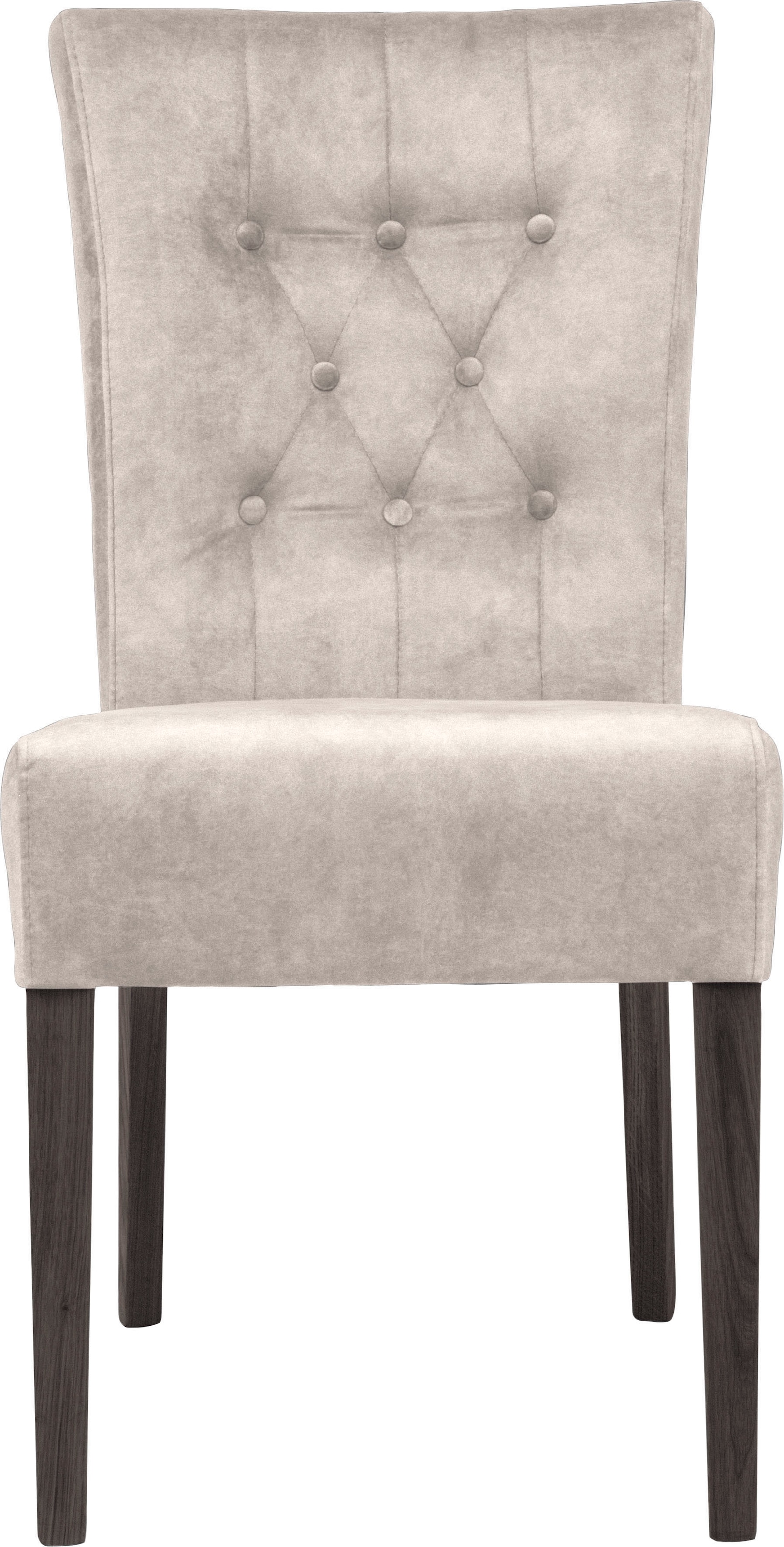 Home affaire Esszimmerstuhl »Queen« (Set) 2 Stk.Polsterstuhl mit Knopfheftung, 2er, 4er oder 6er Set