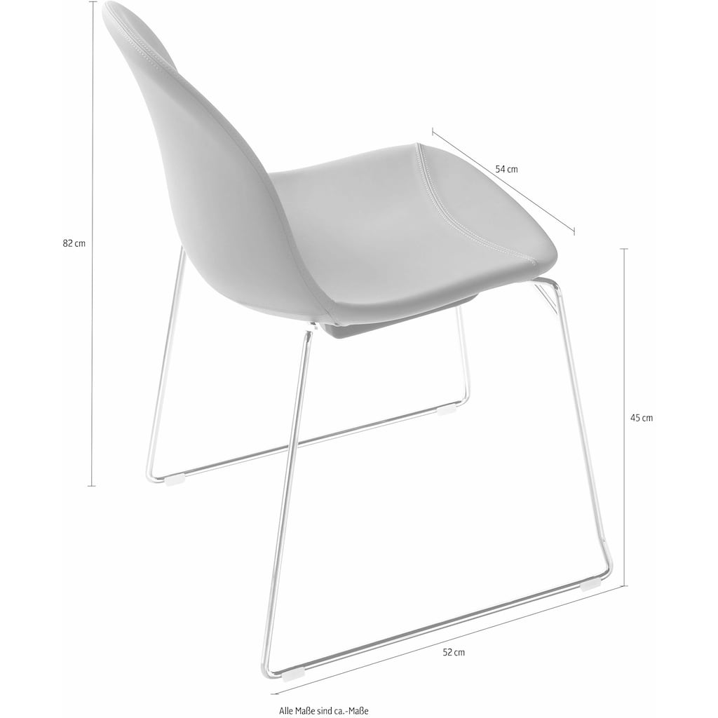 connubia Stapelstuhl »Academy CB/1696«, (Set), 2 St.