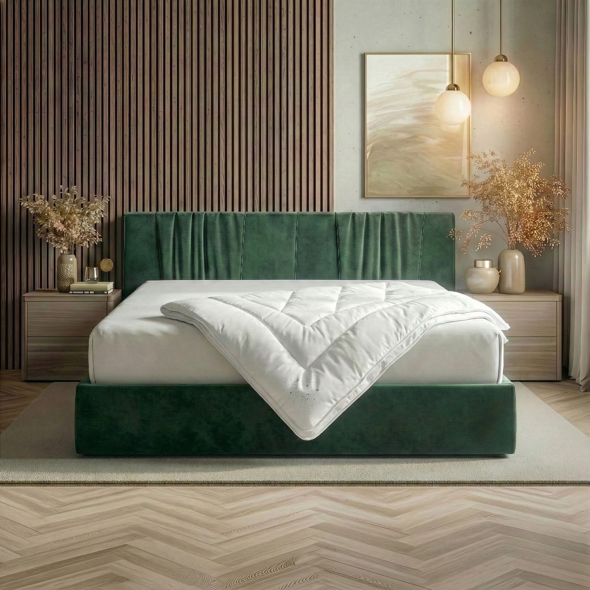 OTTO home Microfaserbettdecke »oder Baumwollbettdecke Baca, Bettdecke 135x200 cm & weitere Größen« leicht Füllung hochwertige 6D-Hohlfaser oder reine Baumwolle 1 Stk. tlg. Bettdecke, Sommer, Winter, 4-Jahreszeiten, Sternendruck