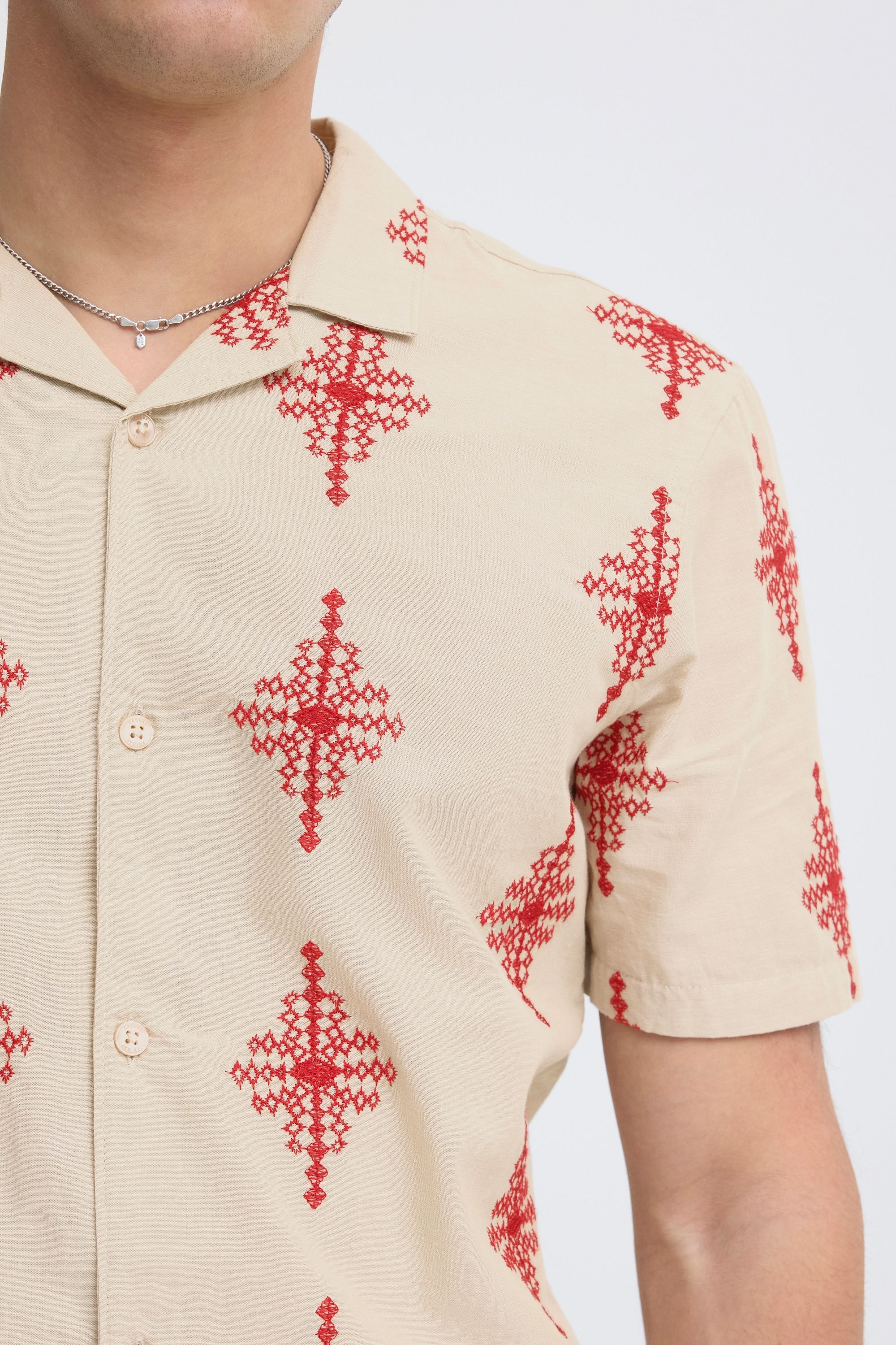 Casual Friday Kurzarmhemd »Kurzarmhemd CFLeopold«