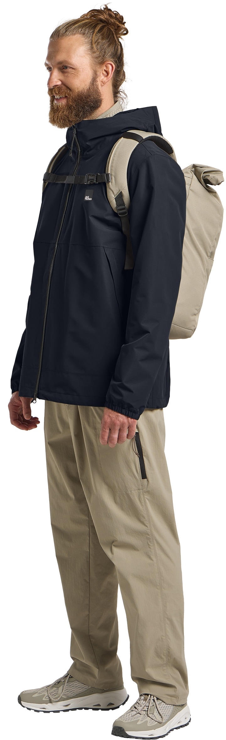 Jack Wolfskin Funktionsjacke »TERRAVIEW 2L JKT M« mit Kapuze