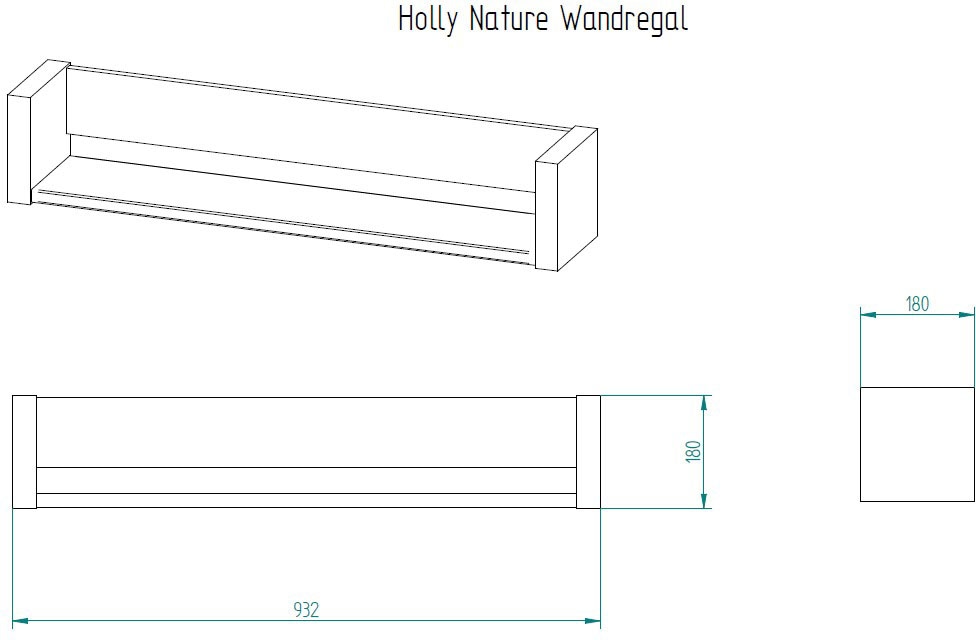 Schardt Kinderregal ♕ »Holly Made in bei Nature«, Germany