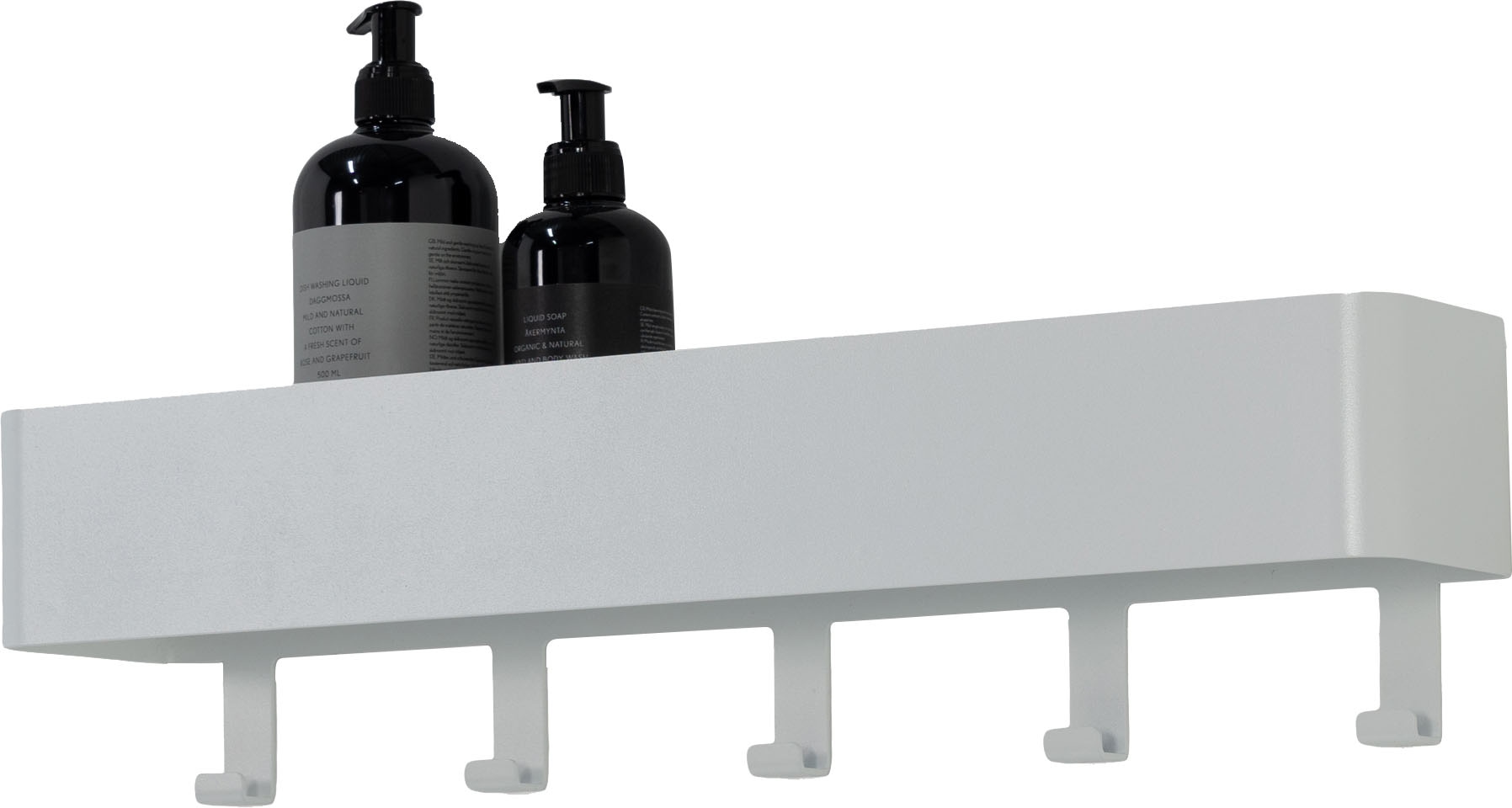 Spinder Design Garderobenhaken »Multi 5« 2-in-1 Wandregal + Garderobe