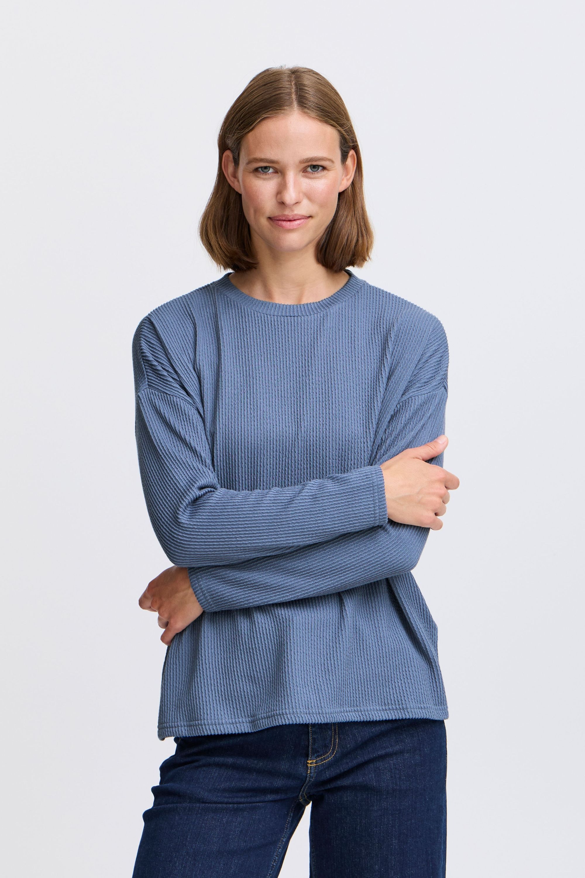 b.young Sweatshirt »Longsleeve BYPesina«