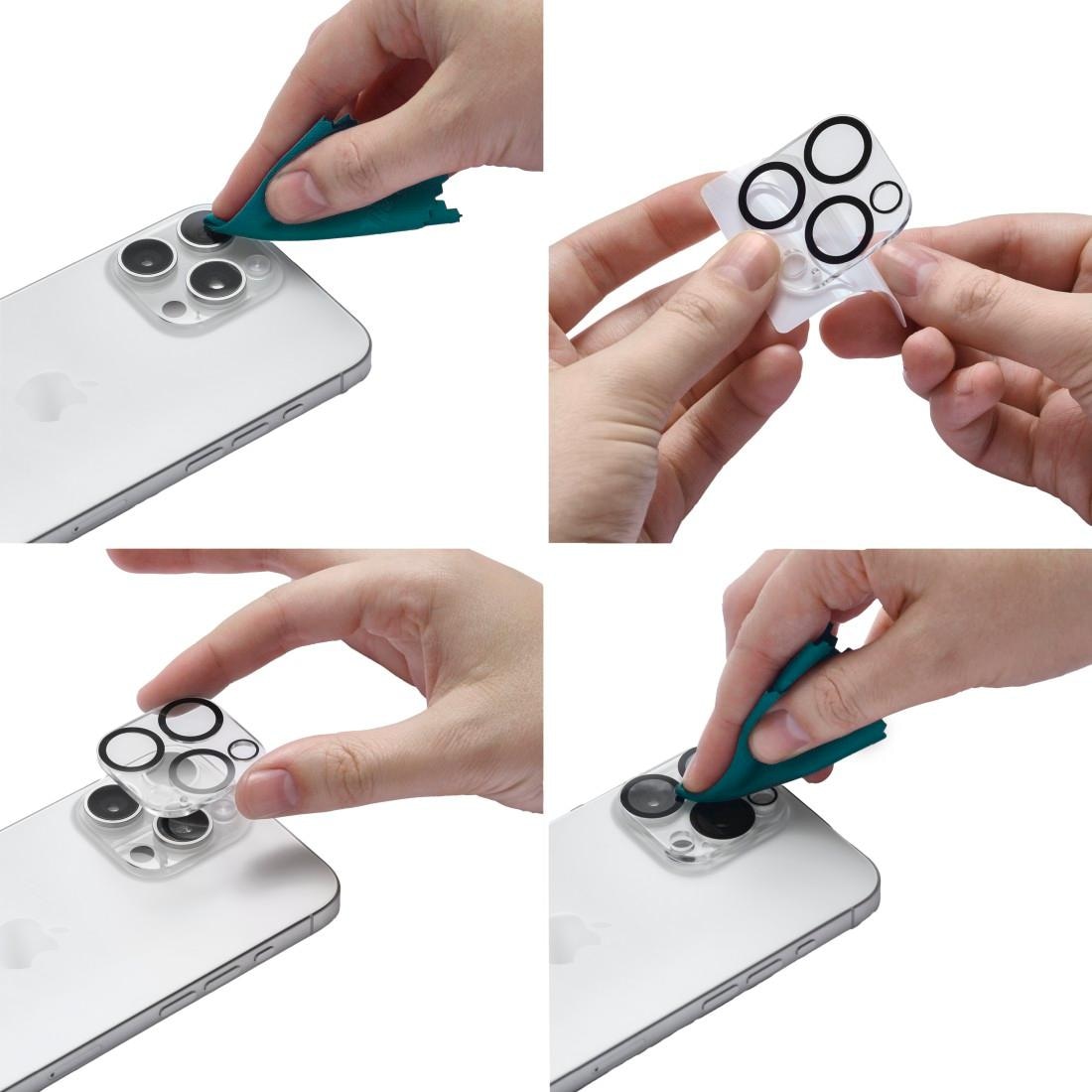 Hama Kameraschutzglas »Kameraschutz für iPhone 11 (Panzerglas Handykamera, 9H)«, für Apple iPhone 11, stoßfest, kratzfest, robust