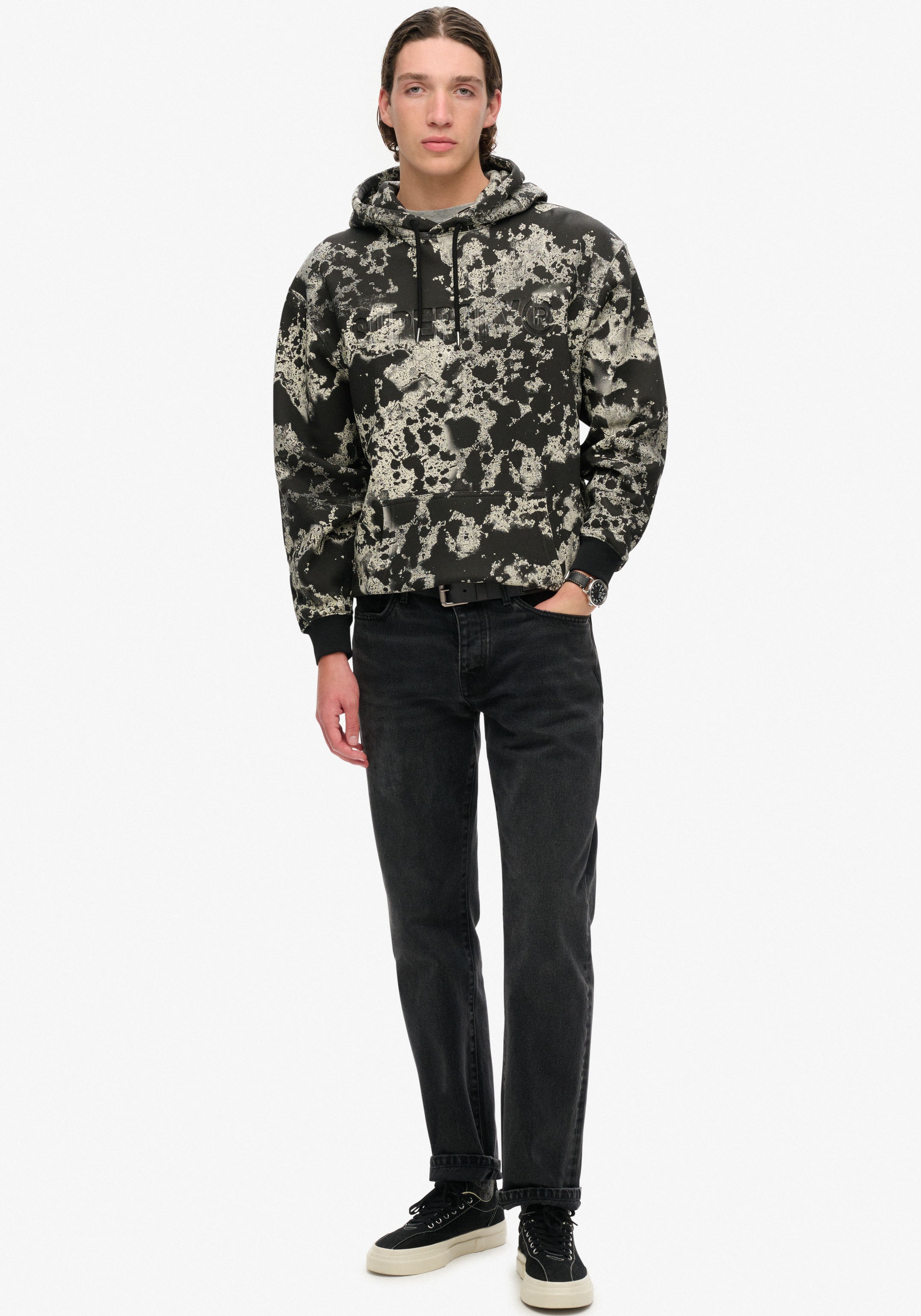 Superdry Kapuzensweatshirt »UTILITY CAMO LOGO LOOSE HOOD«