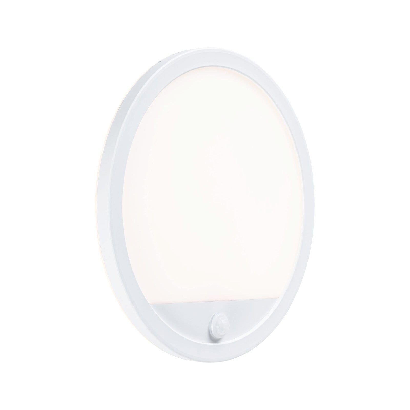 Paulmann LED Außen-Wandleuchte »Außenpanel Lamina IP44 rund 280mm 14W 1150lm 230V Kunststoff«, 1 flammig, Backlight Bewegungsmelder insektenfreundlich tunable warmwhite