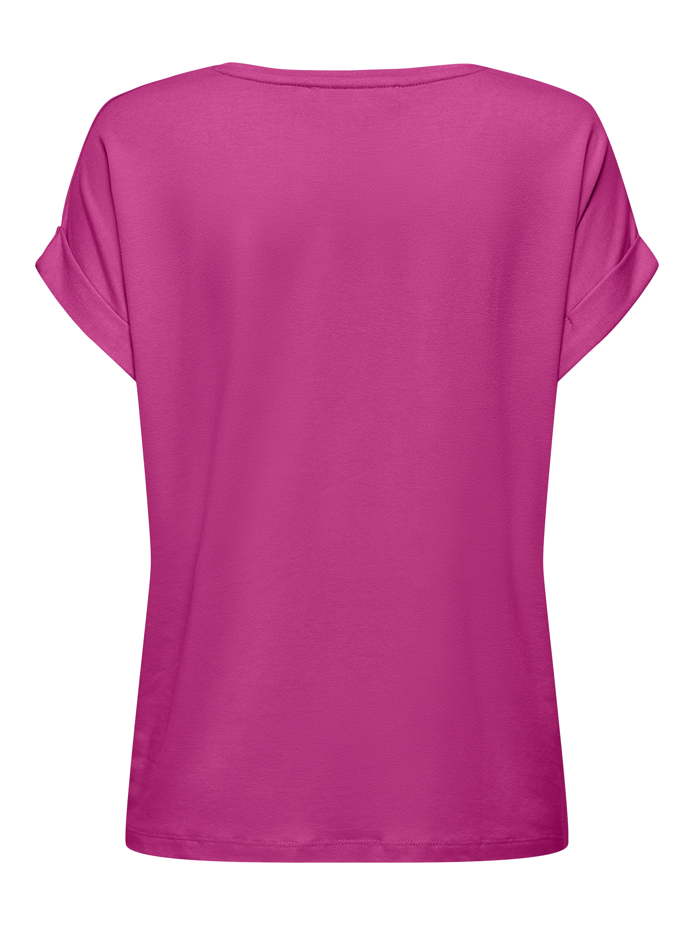 ONLY T-Shirt »ONLMOSTER S/S O-NECK TOP NOOS JRS«, mit Aufschlag am Arm
