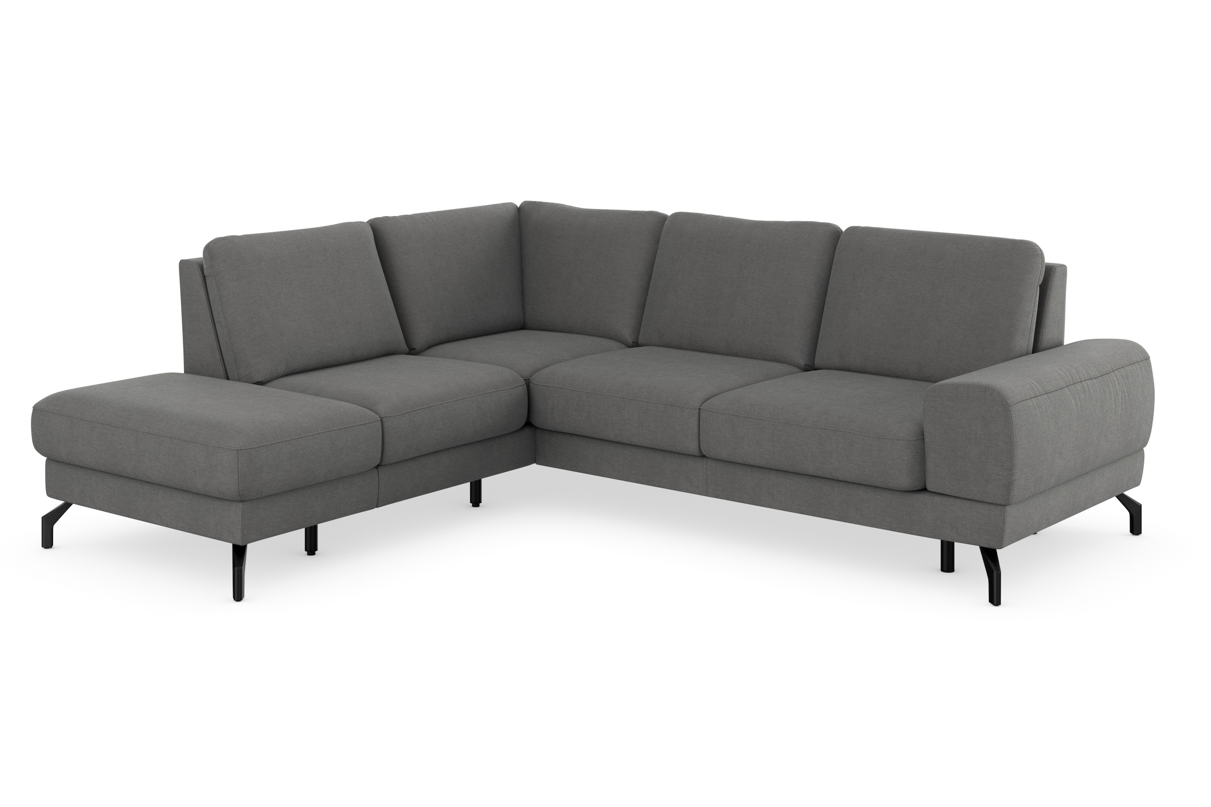 sit&more Ecksofa »Cinturo L-Form«, inklusive Sitztiefenverstellung und Federkern, Sitzhöhe 45 cm