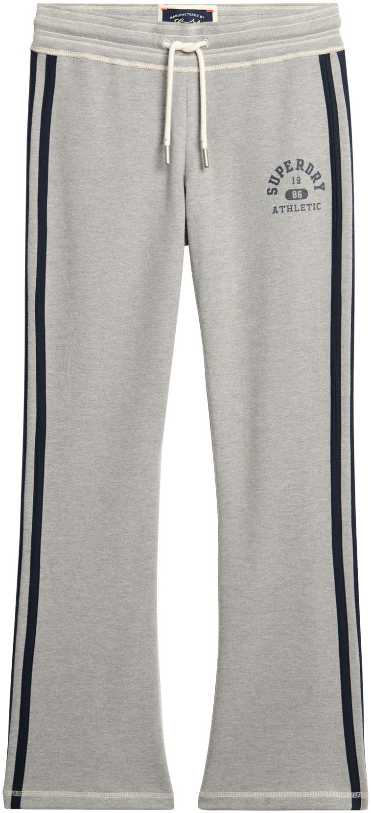Superdry Sweathose »ATHLETIC STRIPE FLARE JOGGER«, Jogginghose mit Streifen und Schlag