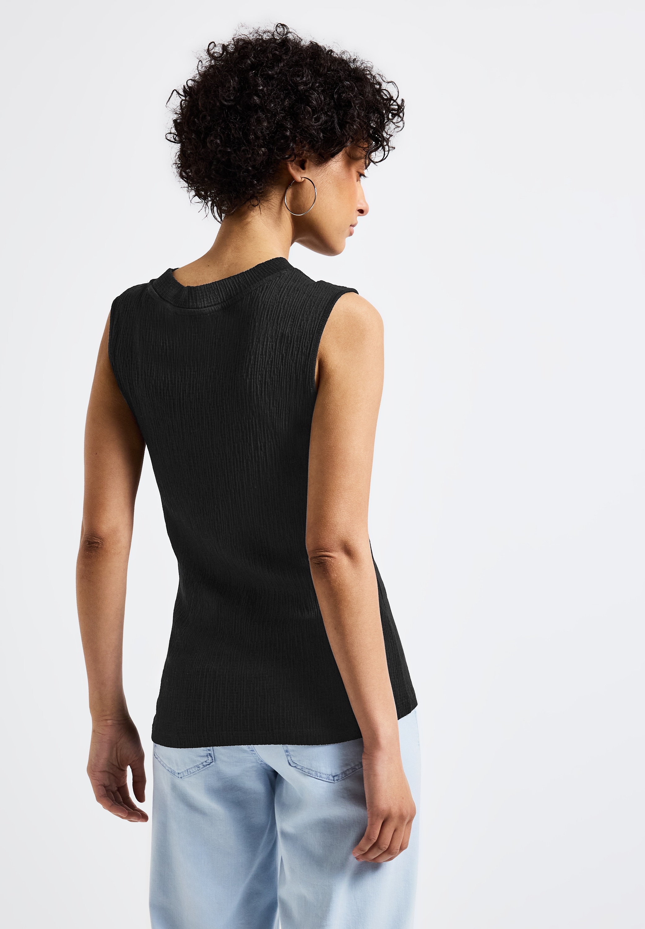 STREET ONE Tanktop, mit Struktur Muster