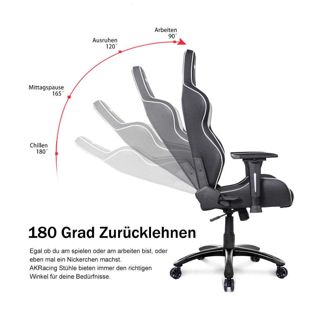 AKRacing Gaming-Stuhl »AKRACING Core LX Plus AK-LXPLUS-WT hochwertiges Kunstleder«