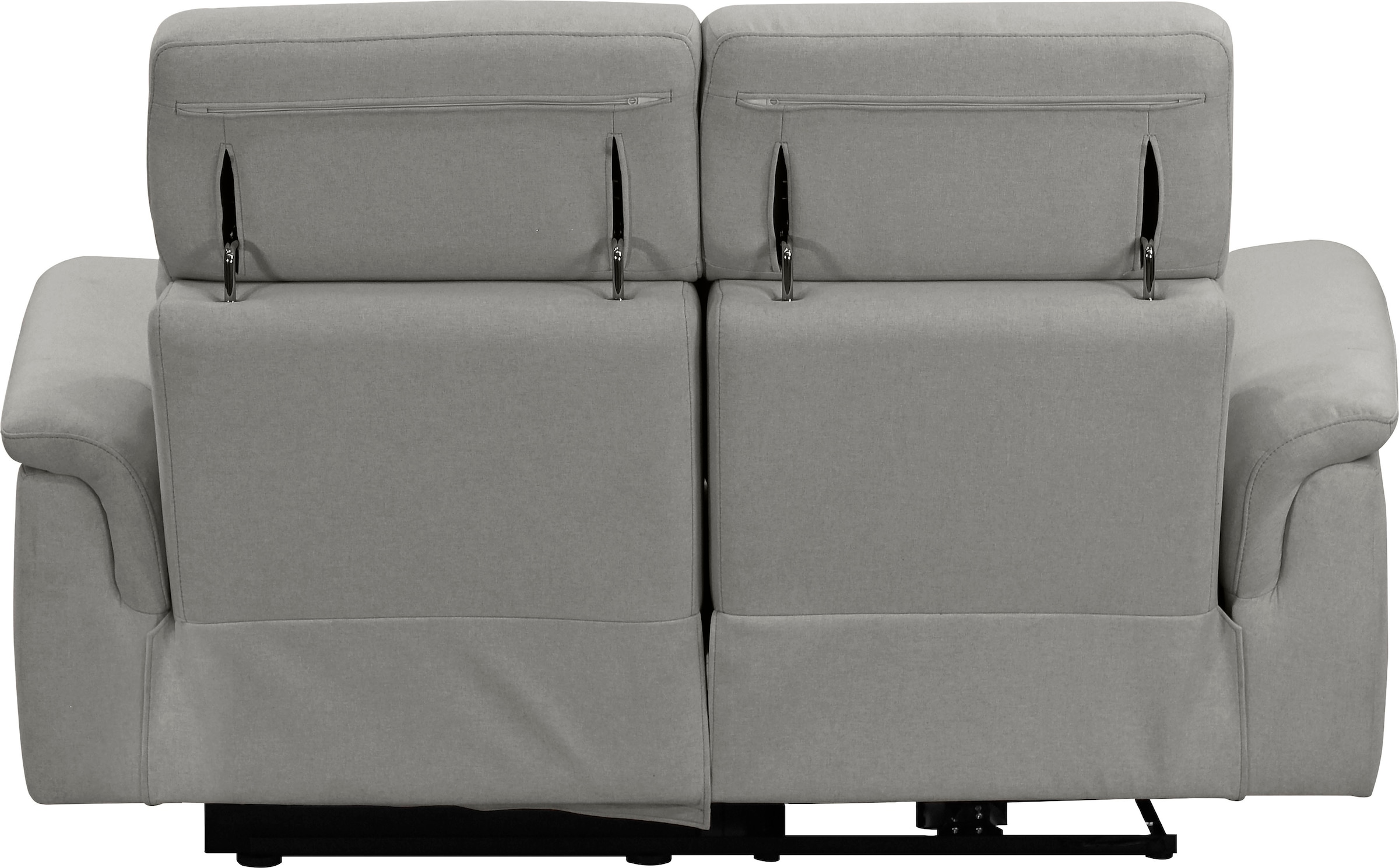 OTTO home 2-Sitzer »Pareli 172cm, manuelle u. elektr. Relaxfunktion« USB, Kopfteil-Verstellung, LED, in Echtleder, Kunstleder, Web