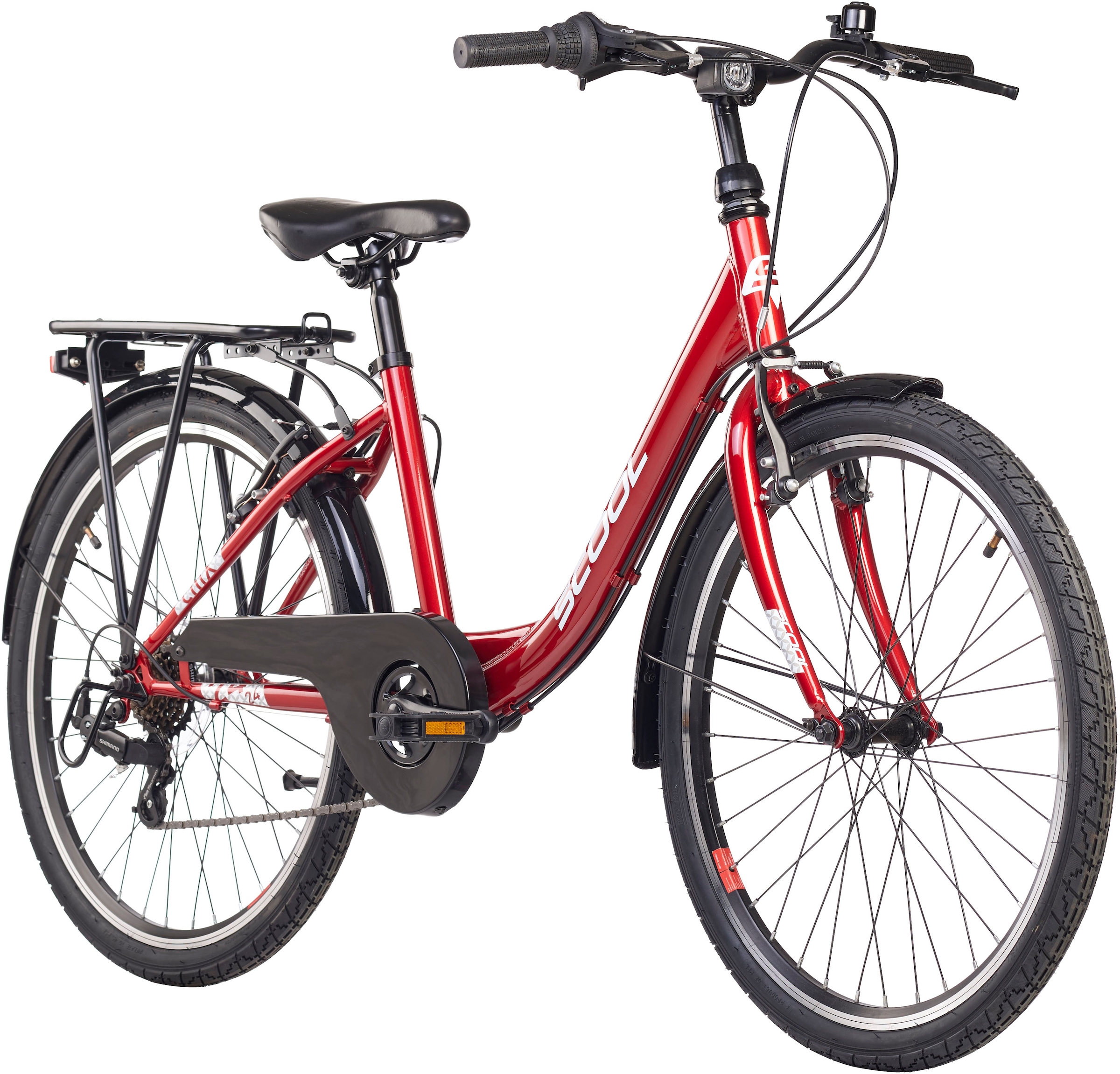 S’COOL Kinderfahrrad »S'COOL chiX«, 6 Gang, Shimano, Kettenschaltung