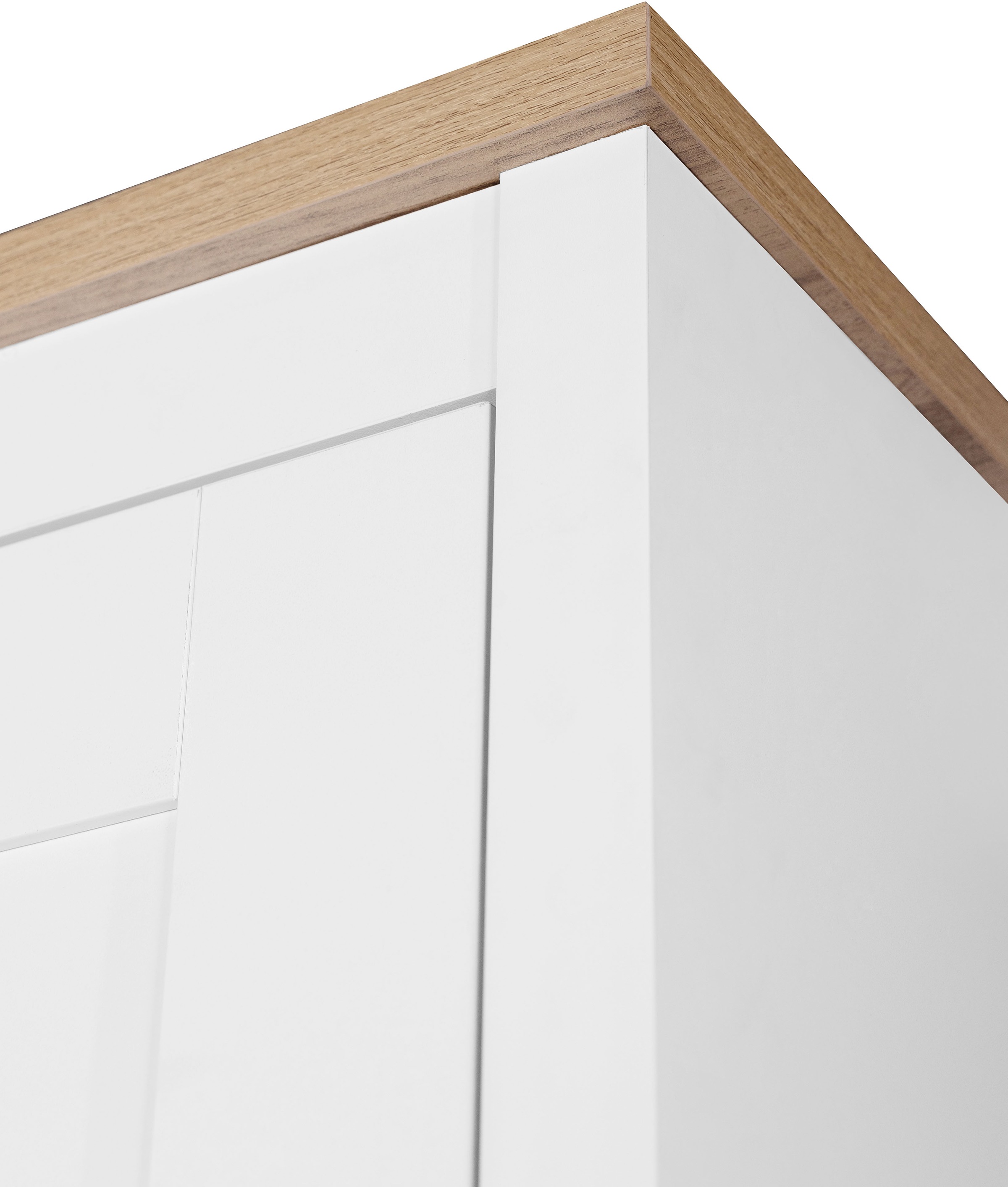 OTTO home Kleiderschrank »Büsum Schlafzimmer Schrank« stabile robuste Bauweise mit optimaler Aufteilung,  Schlafzimmerschrank Landhaus Design Garderobe Schrank Bestseller