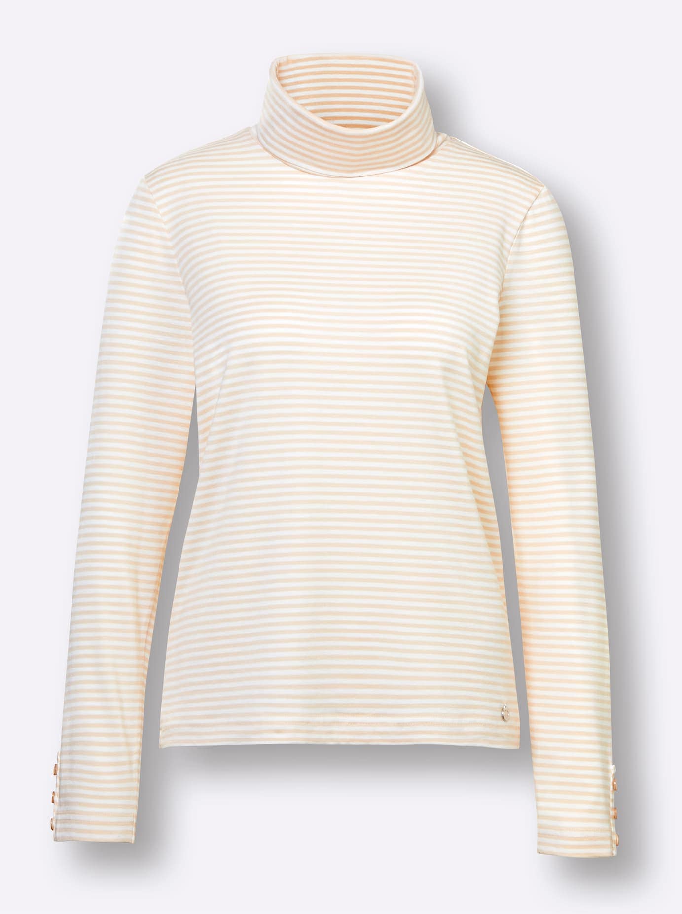 CREATION L PREMIUM Rollkragenshirt »Lyocell-Shirt«, (1 tlg.)