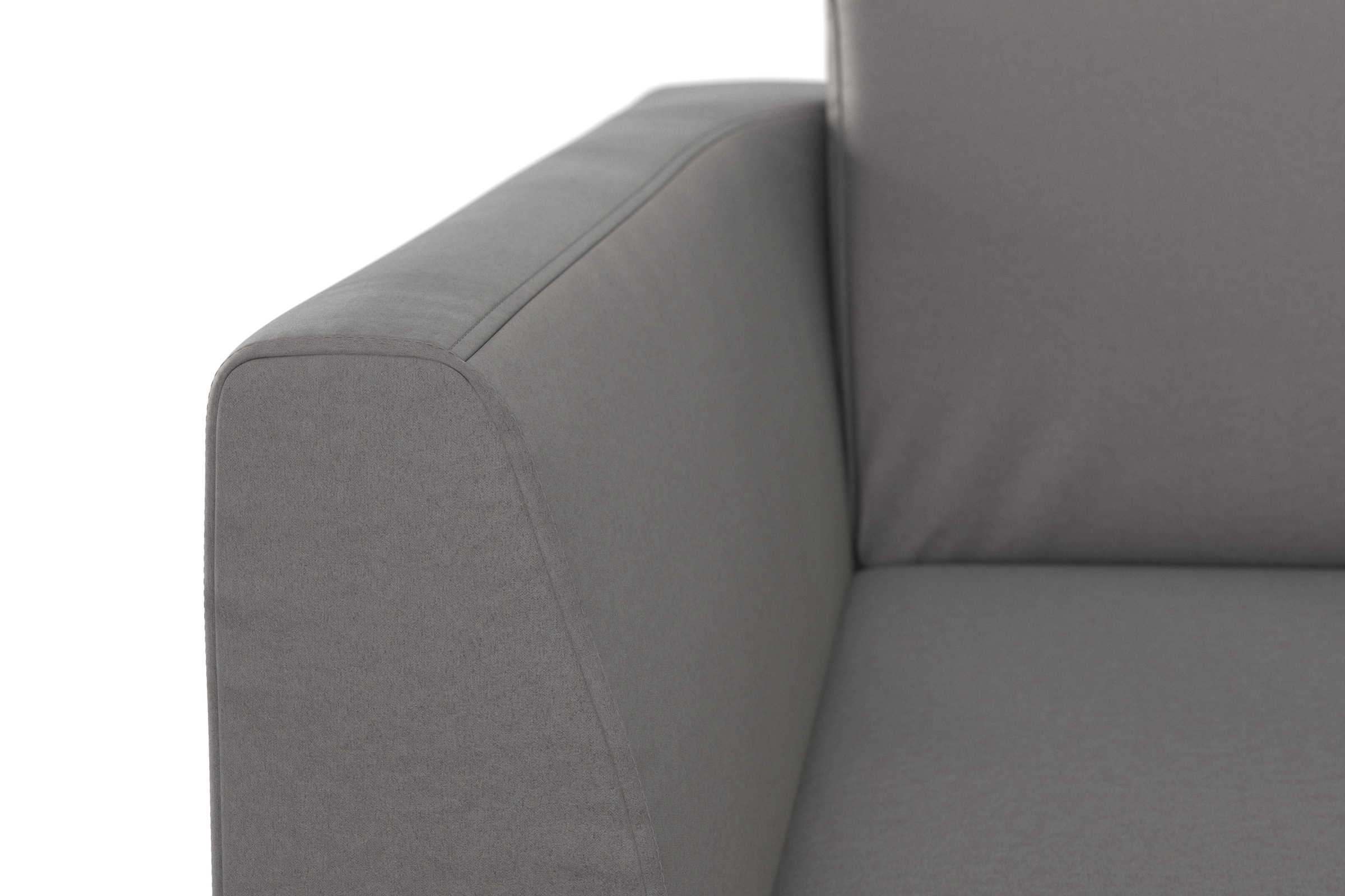 sit&more Wohnlandschaft »Lindholm U-Form«, mit Sitztiefenverstellung und Federkern