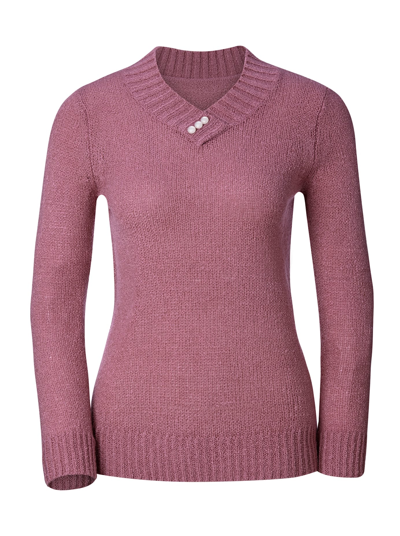 Classic Basics V-Ausschnitt-Pullover »Pullover«