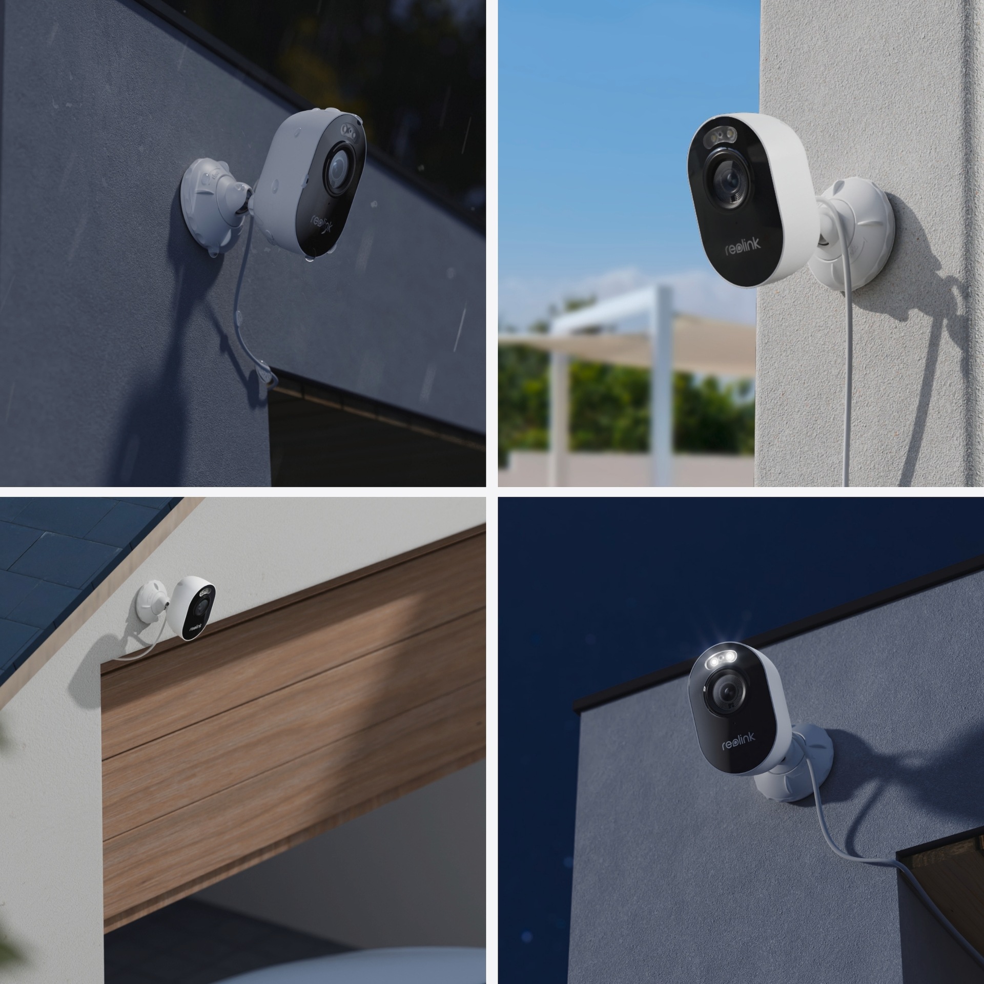 Reolink Überwachungskamera »Lumus Series E430 WiFi-Outdoor«, Außenbereich-Innenbereich, (Set, 2x E430)