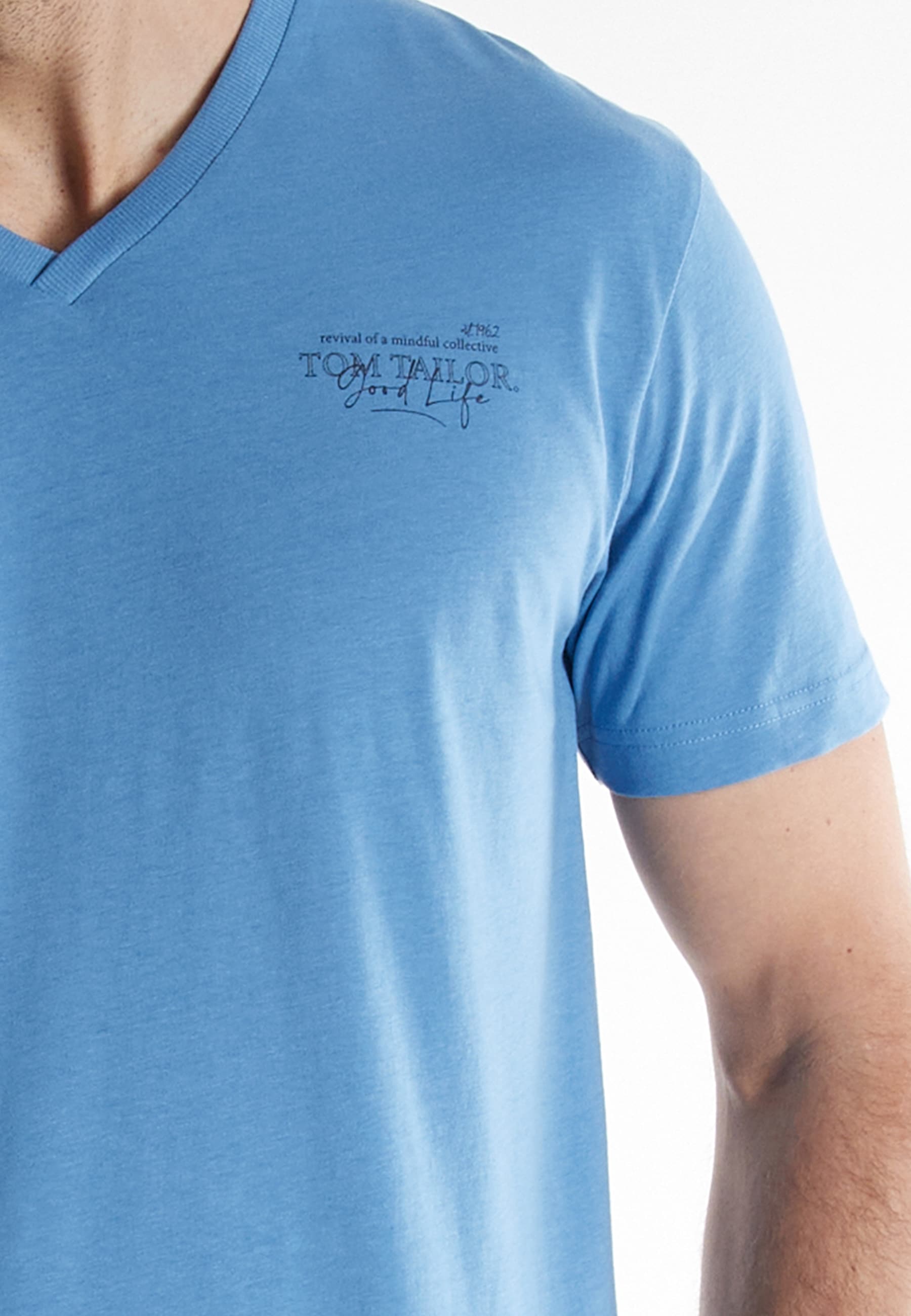 TOM TAILOR Shorty aus Baumwolle, Single Jersey Material, als Sleepwear