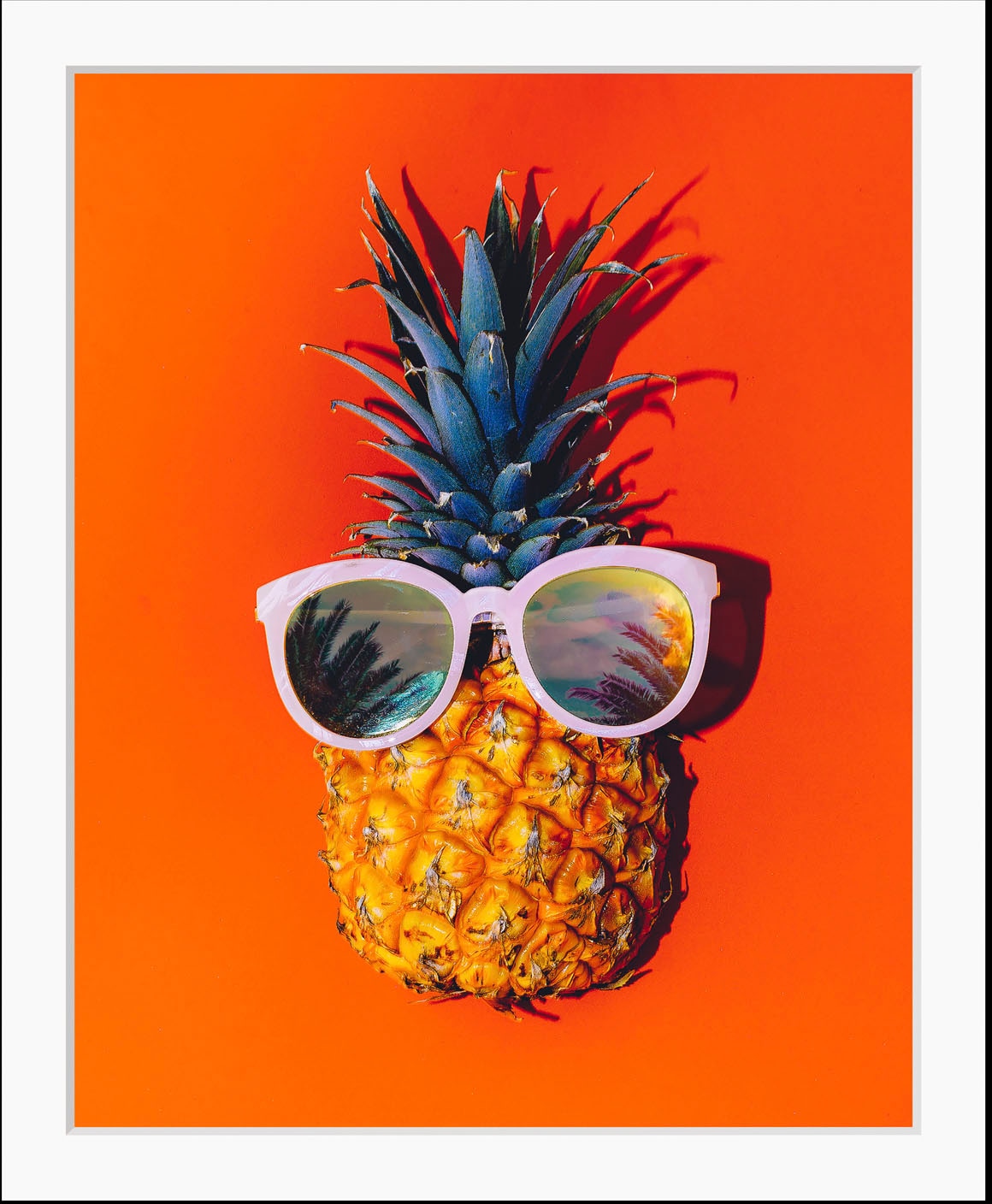 queence Bild »Julien« Essen | Figuren | Kunst | Lebensmittel | Obst | Obst Bilder 1 Stk. tlg. HD Premium Poster-Druck inkl. Holzrahmen