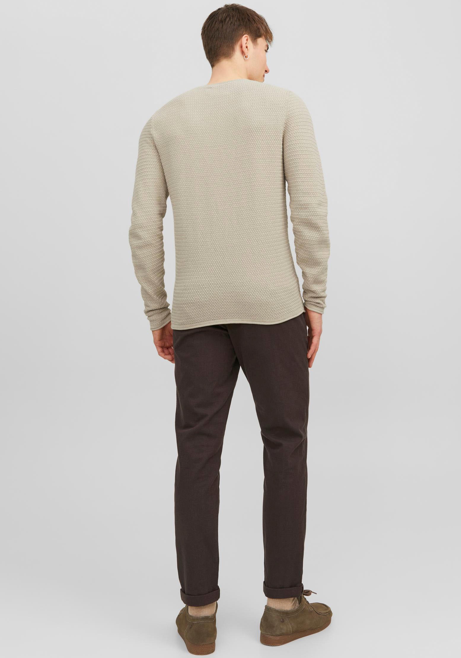 Jack & Jones Rundhalspullover »JPRBLUMIGUEL KNIT CREW NECK NOOS«