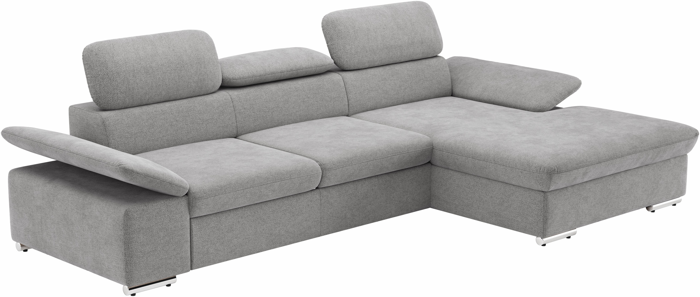 sit&more Ecksofa »Valantine L-Form«, inkl. Kopf- und Armteilverstellung, wahlweise mit Bettfunktion