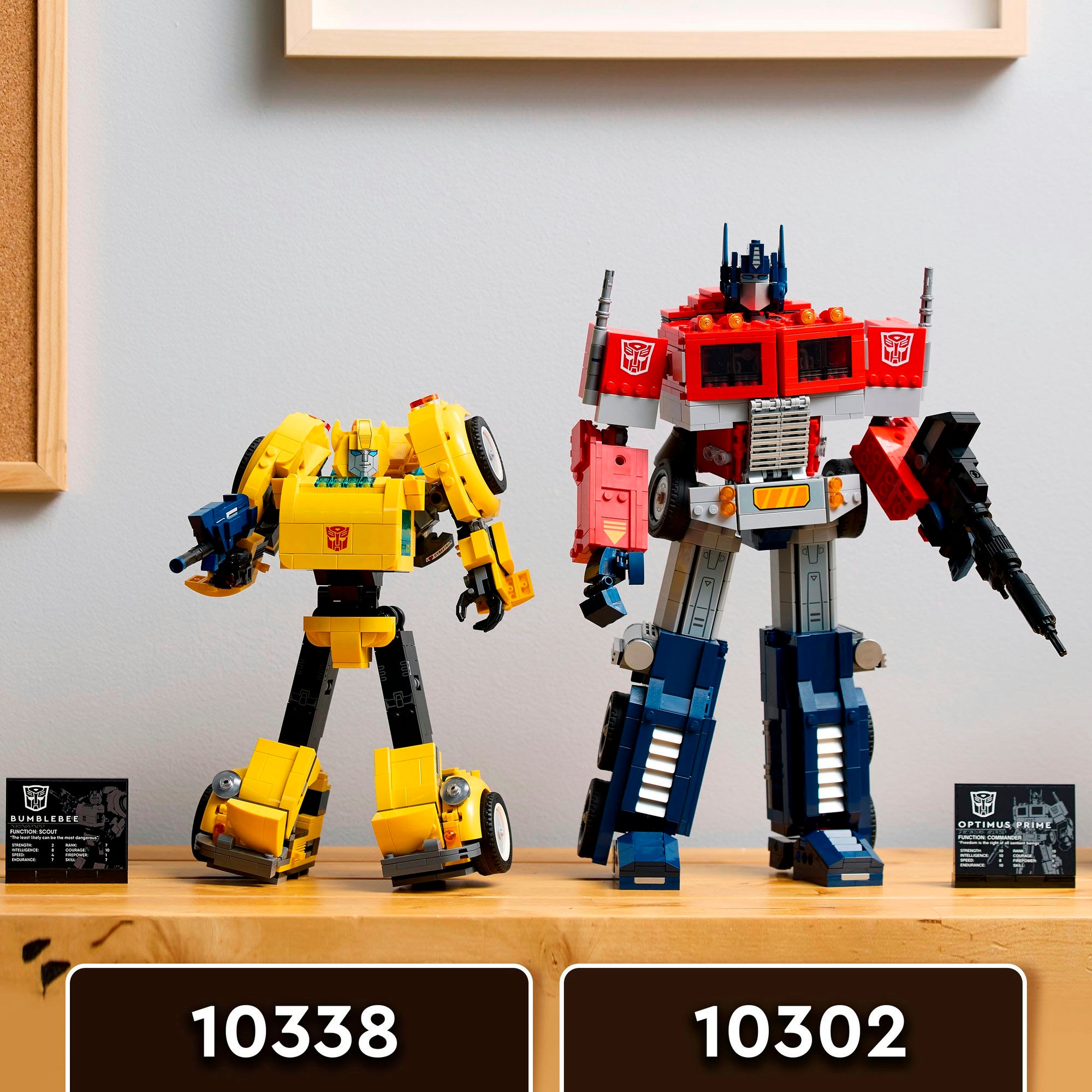 LEGO® Konstruktionsspielsteine »Bumblebee (10338), LEGO Icons«, (950 St.), Made in Europe